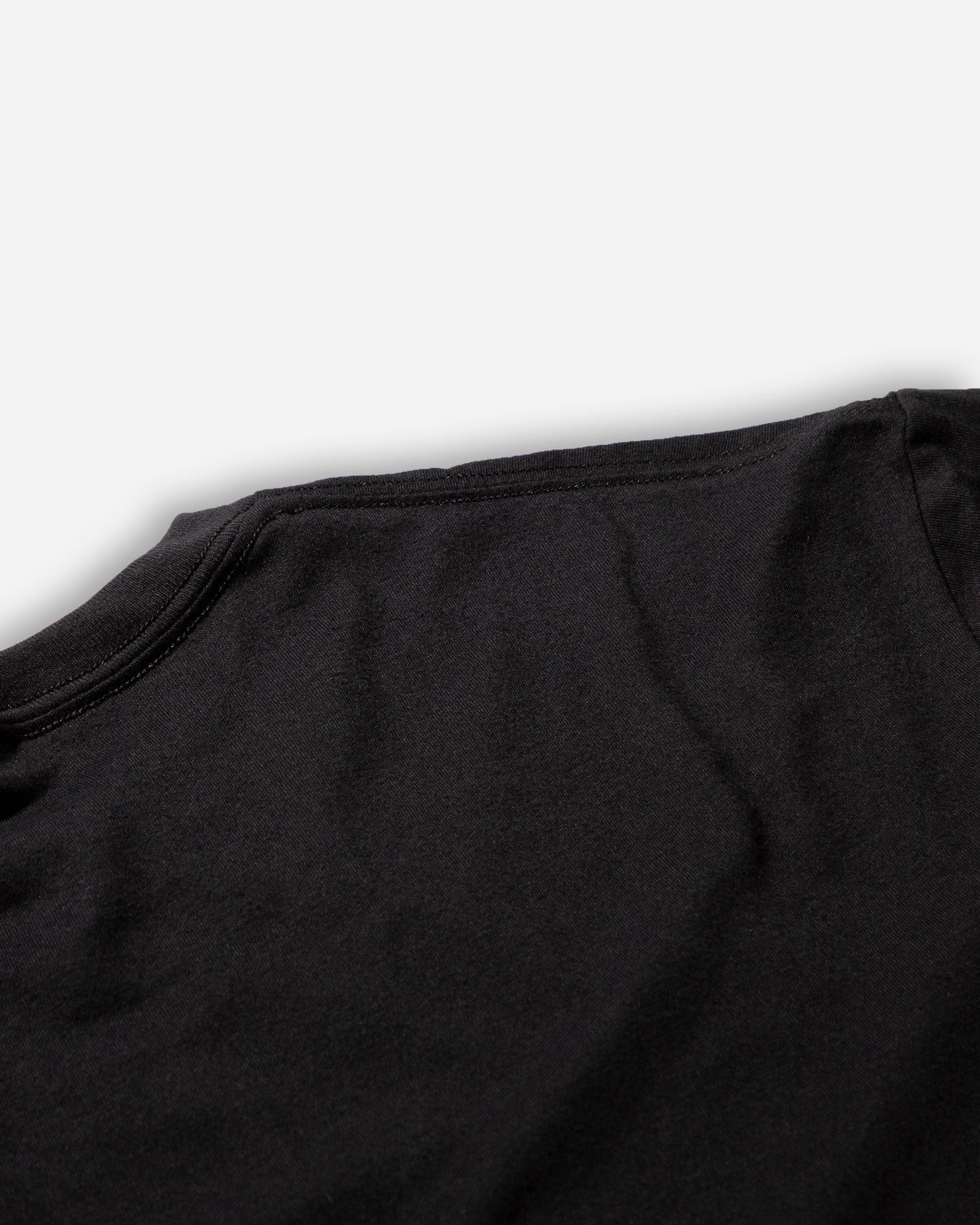 Adam's Brushed Logo Black T-Shirt