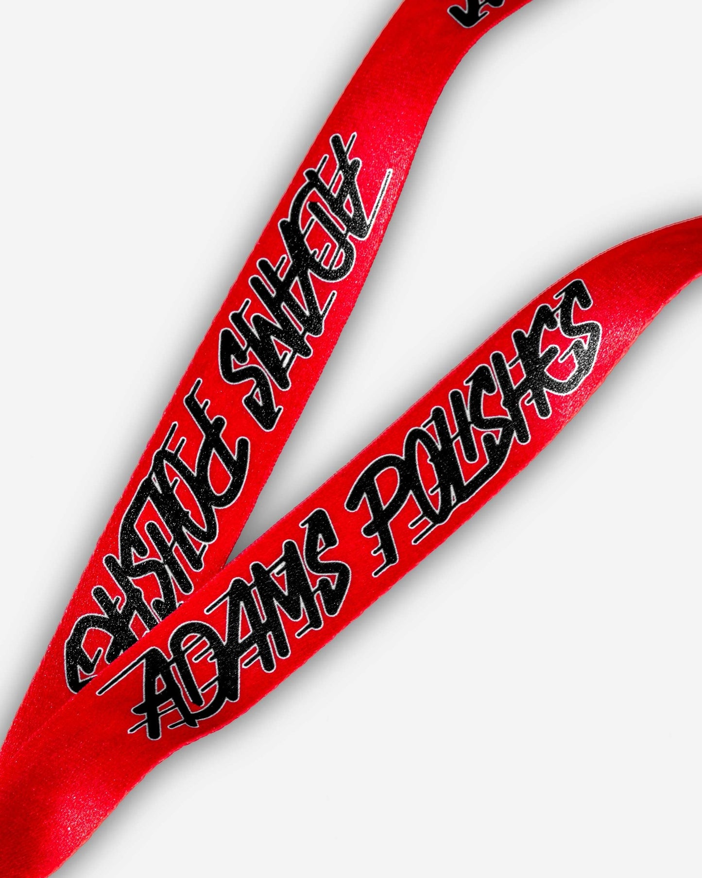 Adam's Red Lanyard