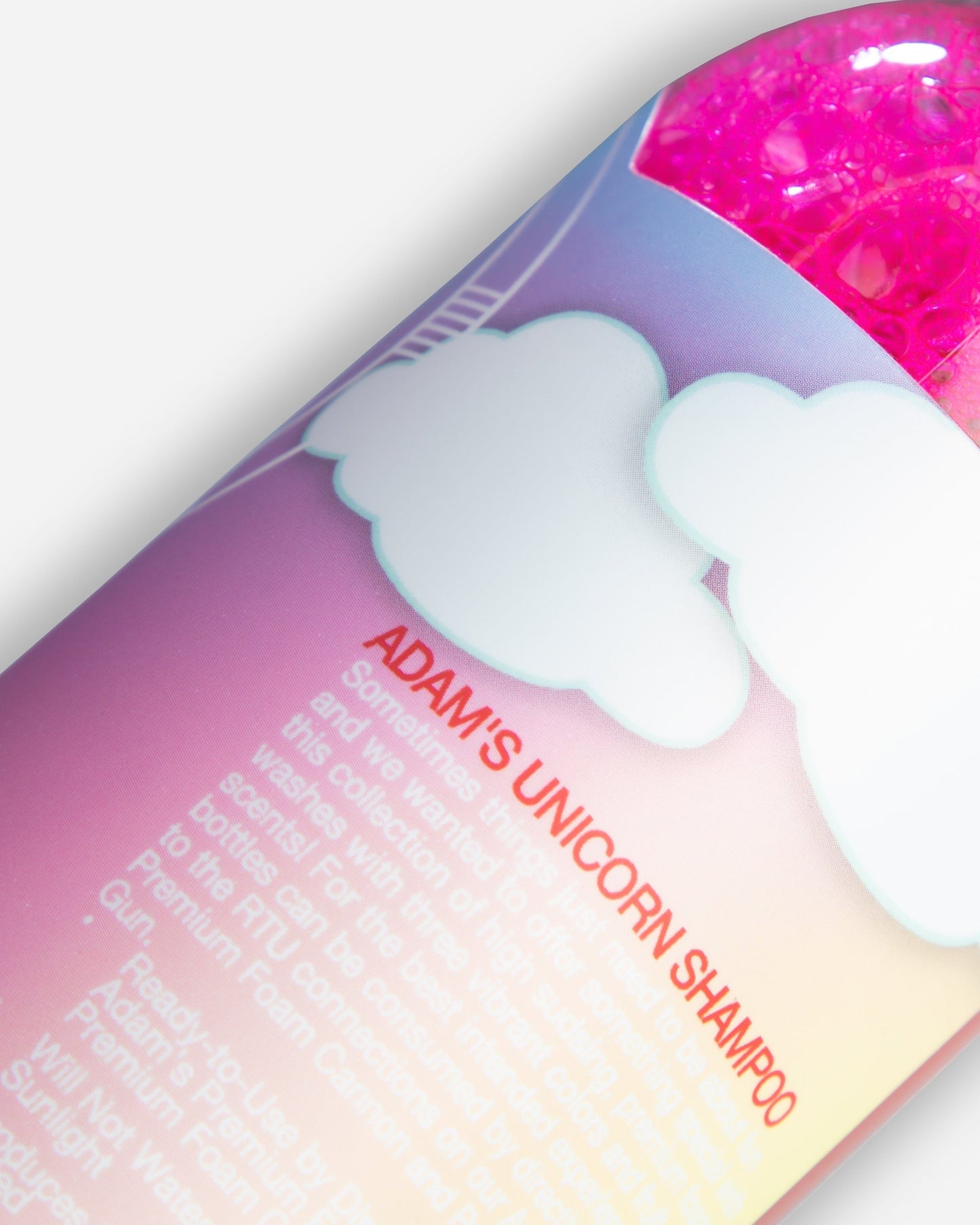 Adam's Red Unicorn Shampoo