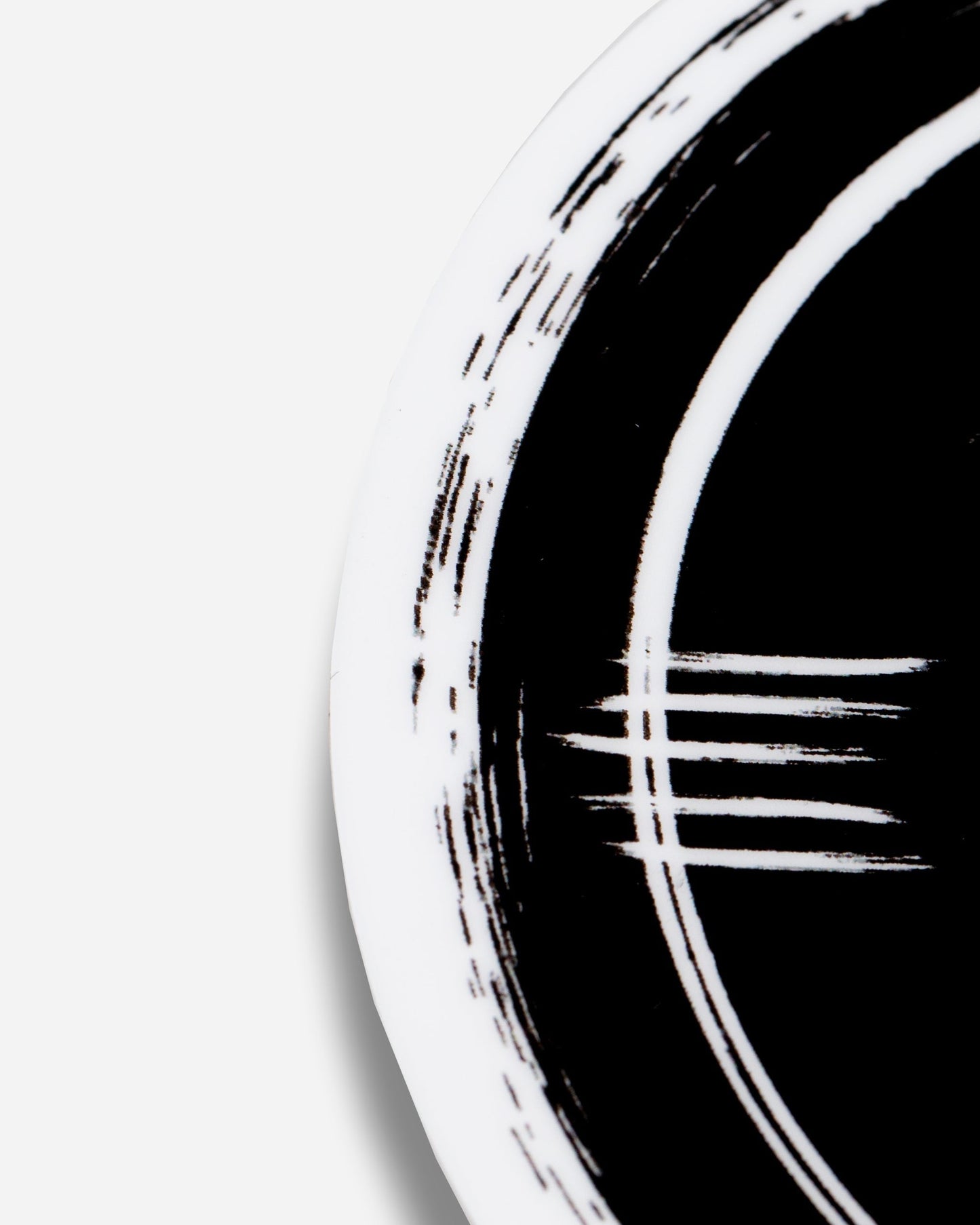 Adam's Black Brushed Logo Sticker 3"