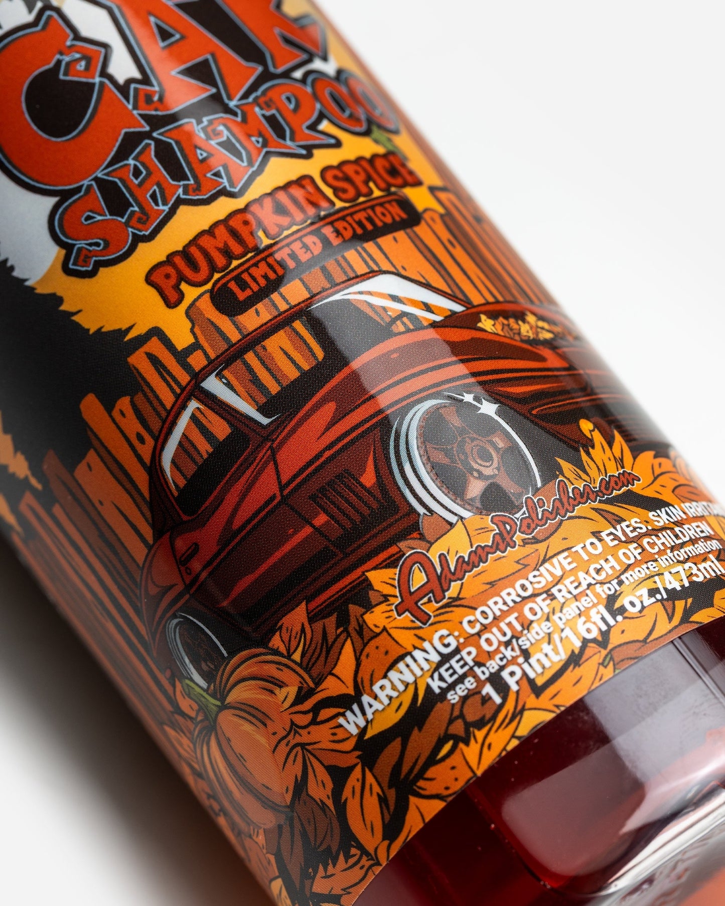 Adam's Pumpkin Spice Car Shampoo 2025