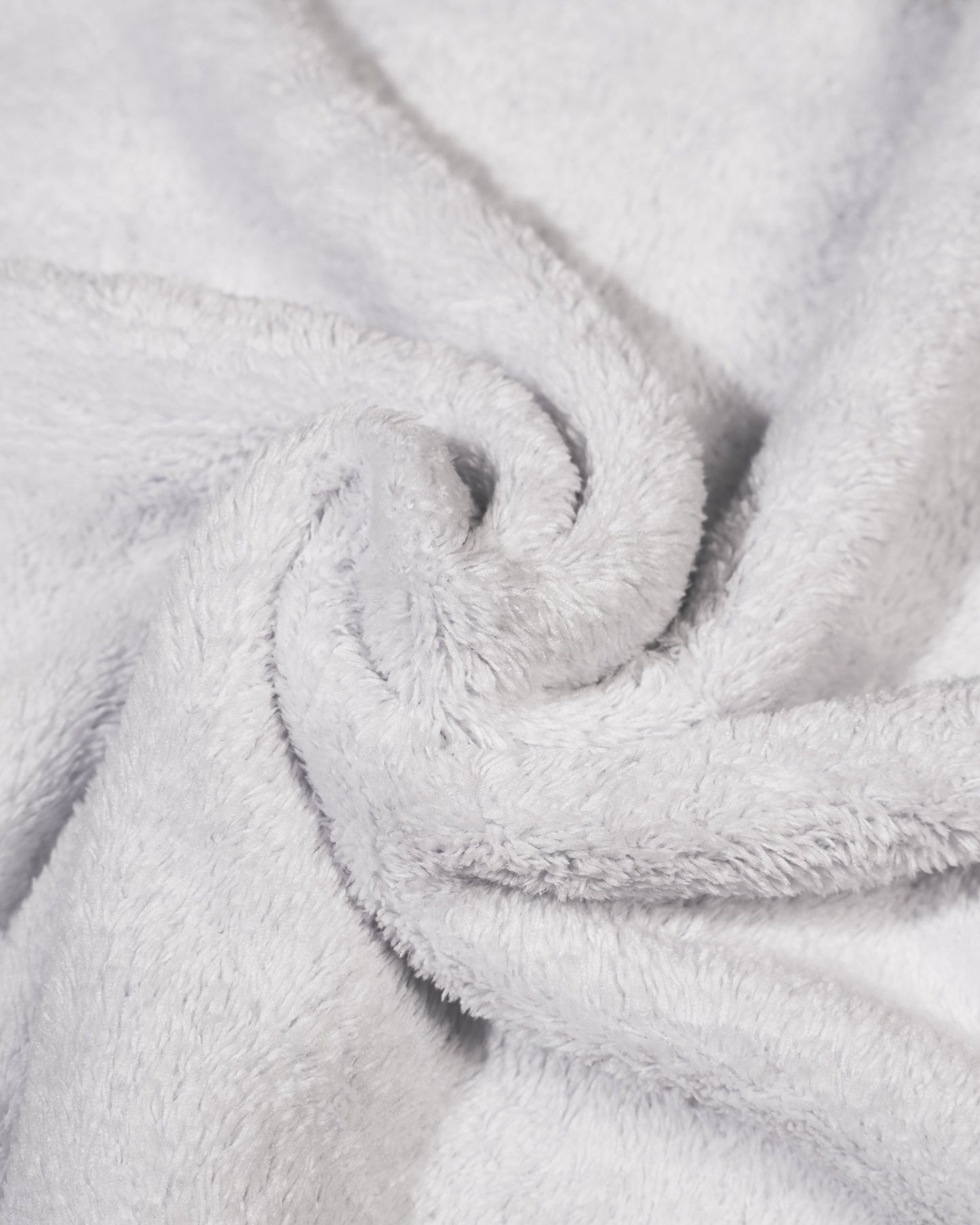 Adam's Borderless White Lite Plush Towel