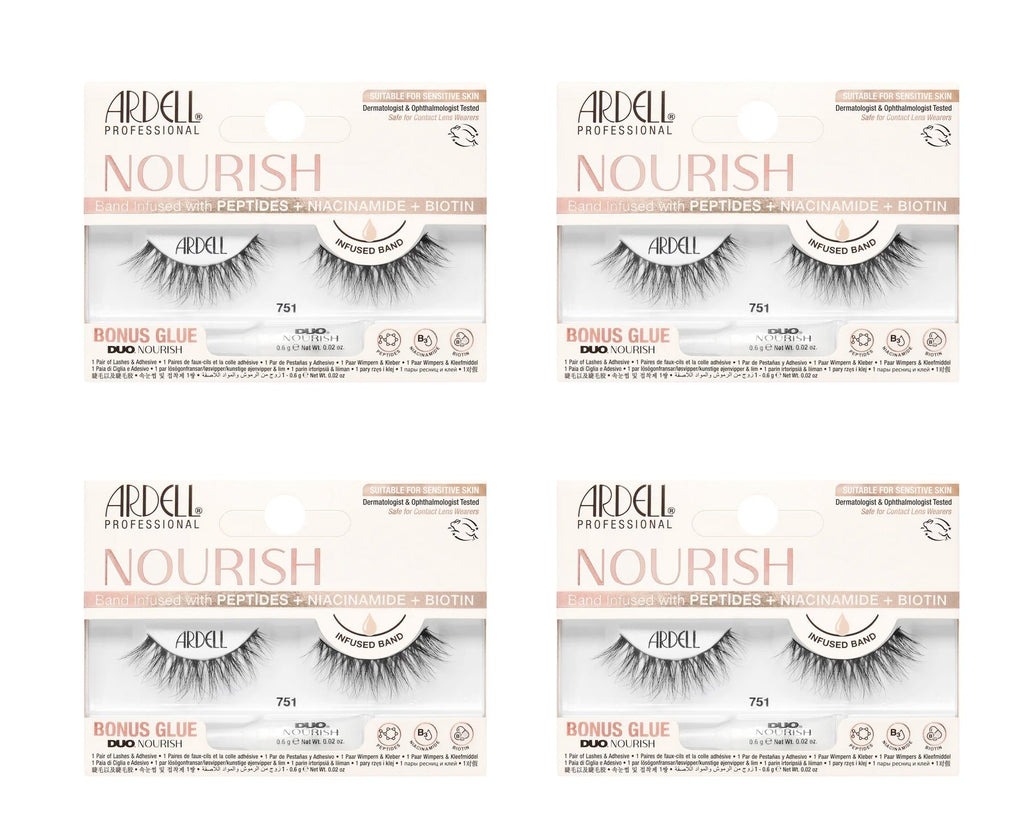 Nourish Lashes 751, 4-Pack