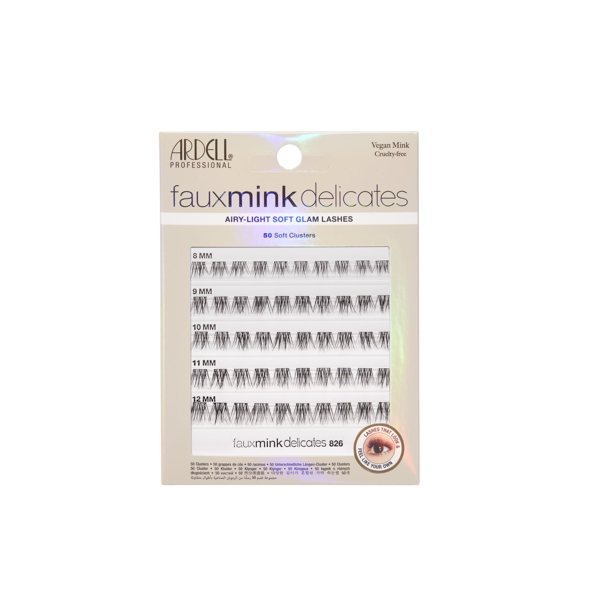 Fauxmink Delicates Clusters 826, 50-Count