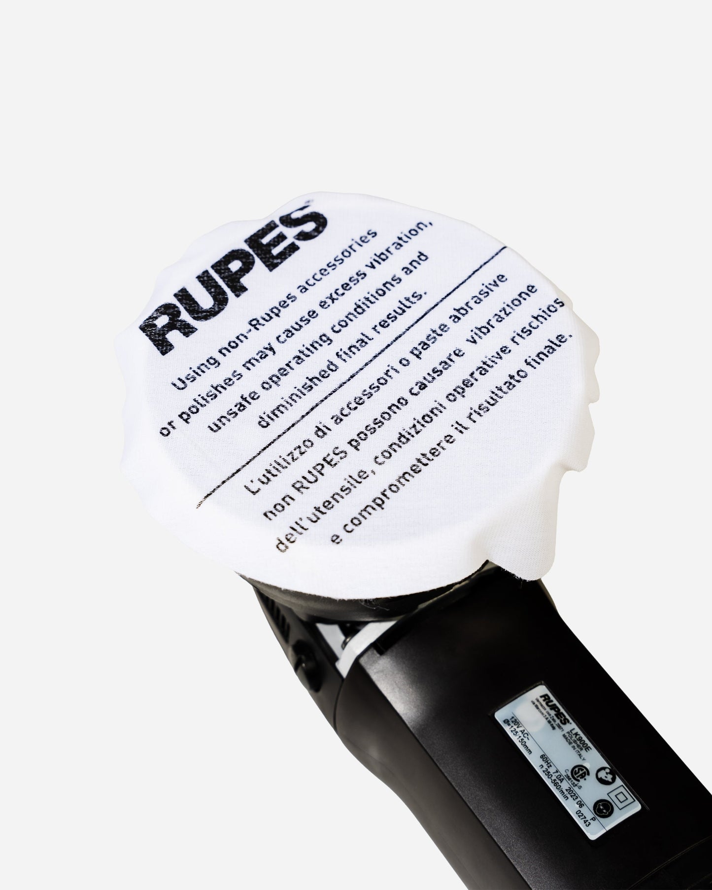 RUPES Bigfoot LK900E Mille Gear Driven Dual Action Polisher