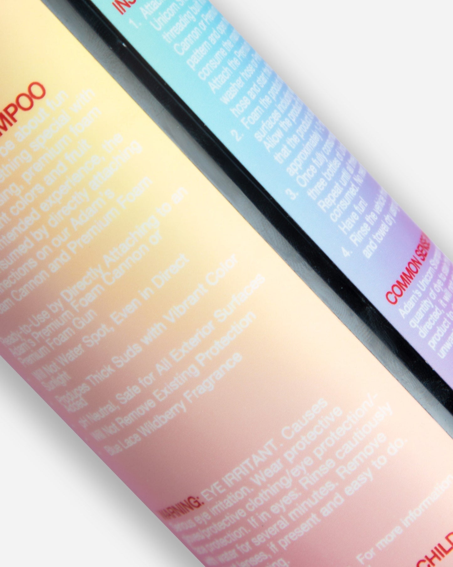 Adam's Blue Unicorn Shampoo