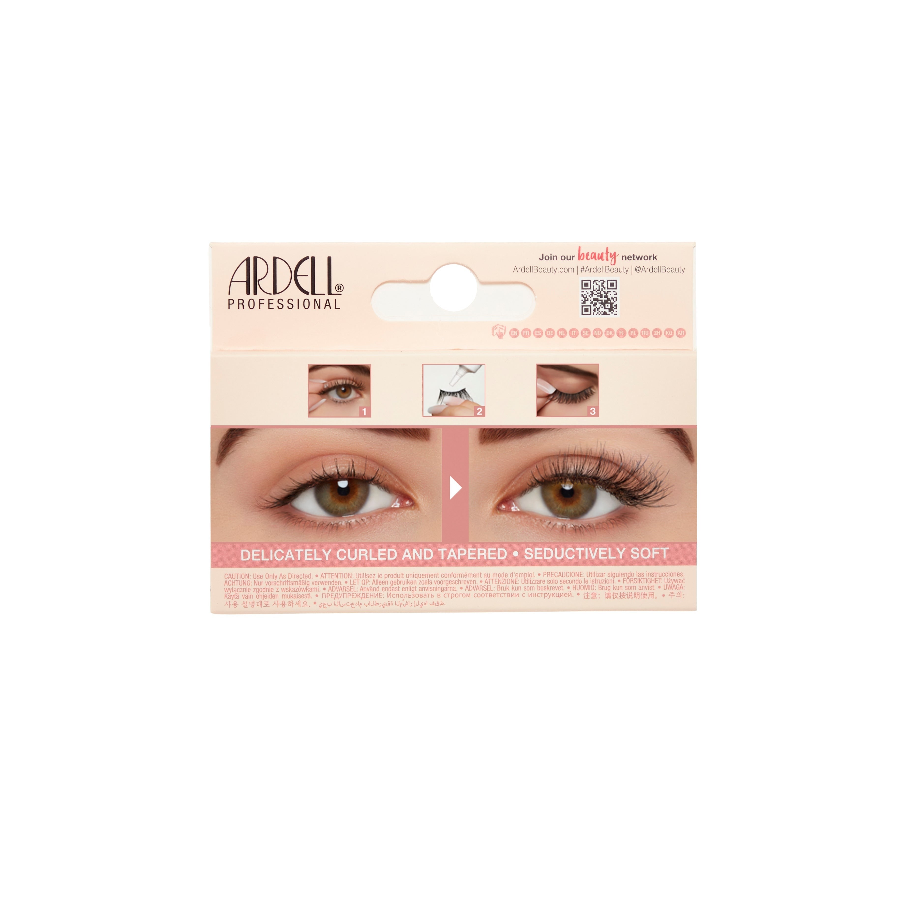 Naked Lash 3/4 Length 424 With Duo 1 Gram Glue, 2-Pack