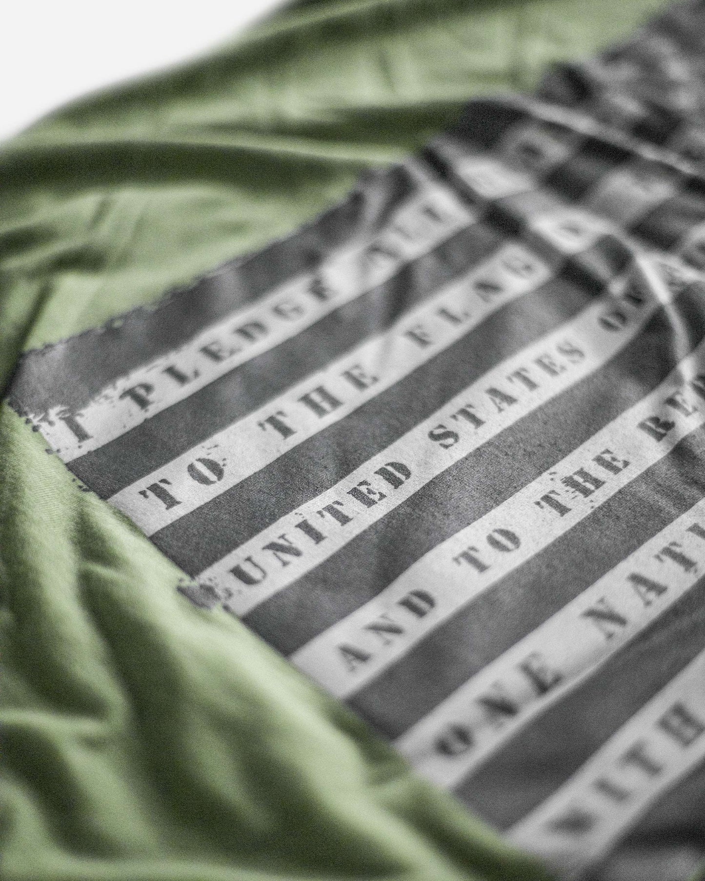 Adam's American Pride Green Shirt
