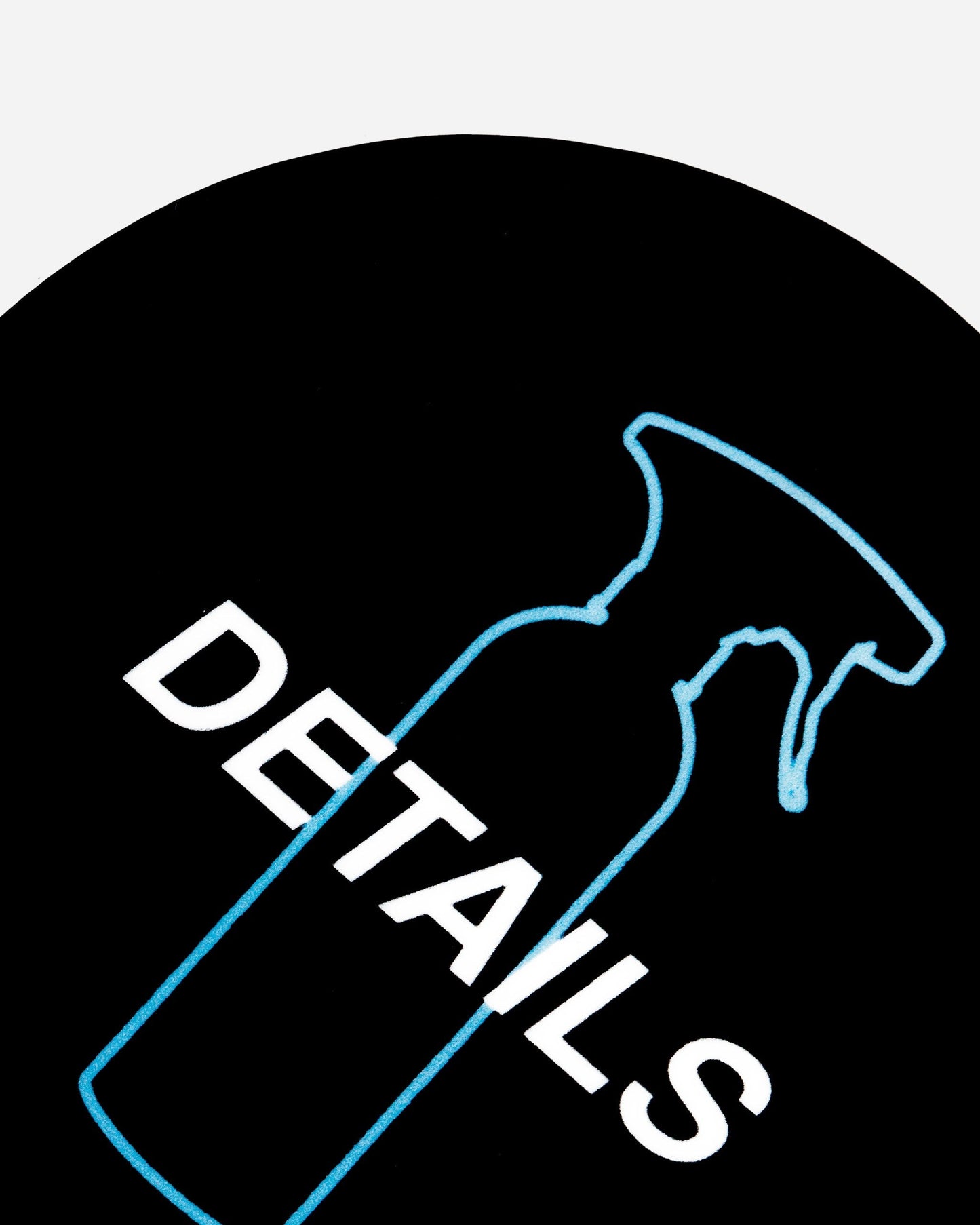 Adam's Blue Bottle Details Sticker
