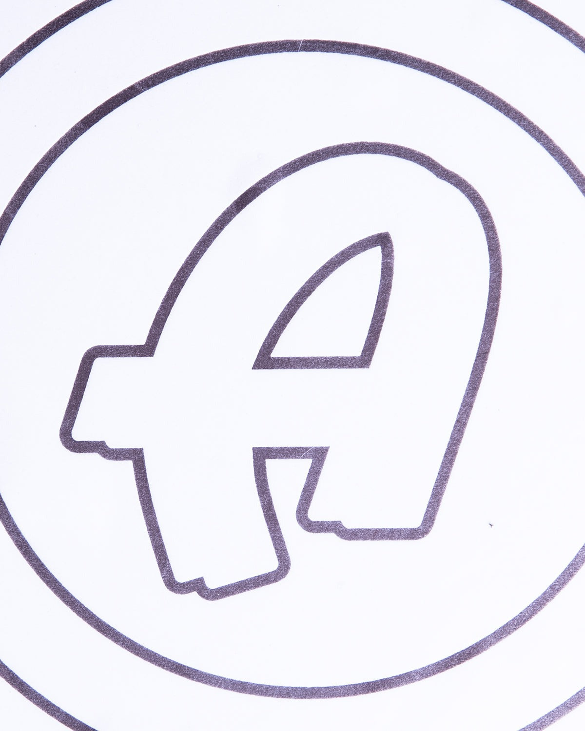 Adam's 3" Frost Silver Sticker