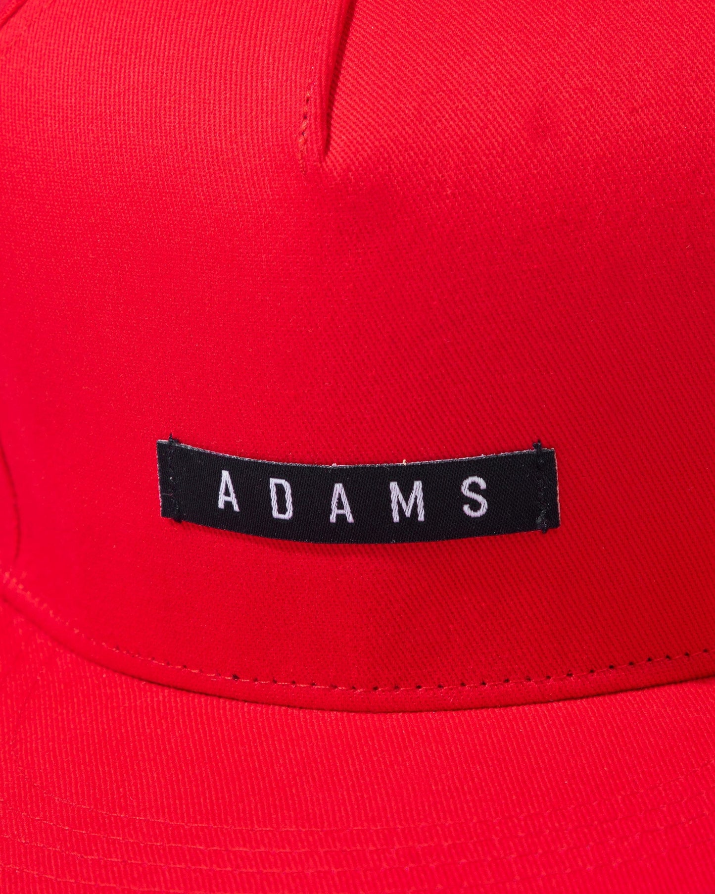 Adam's Red Flat Bill Hat