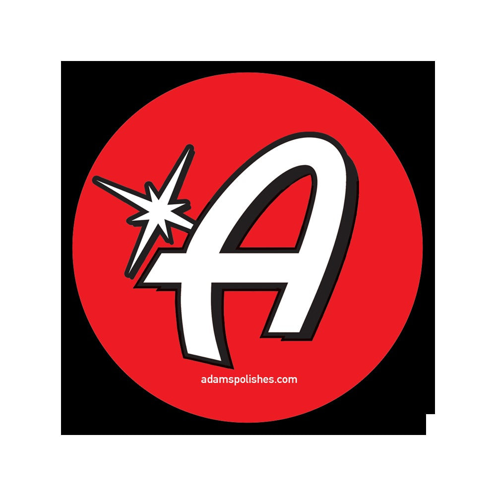 Adam's Polishes 3" Sticker