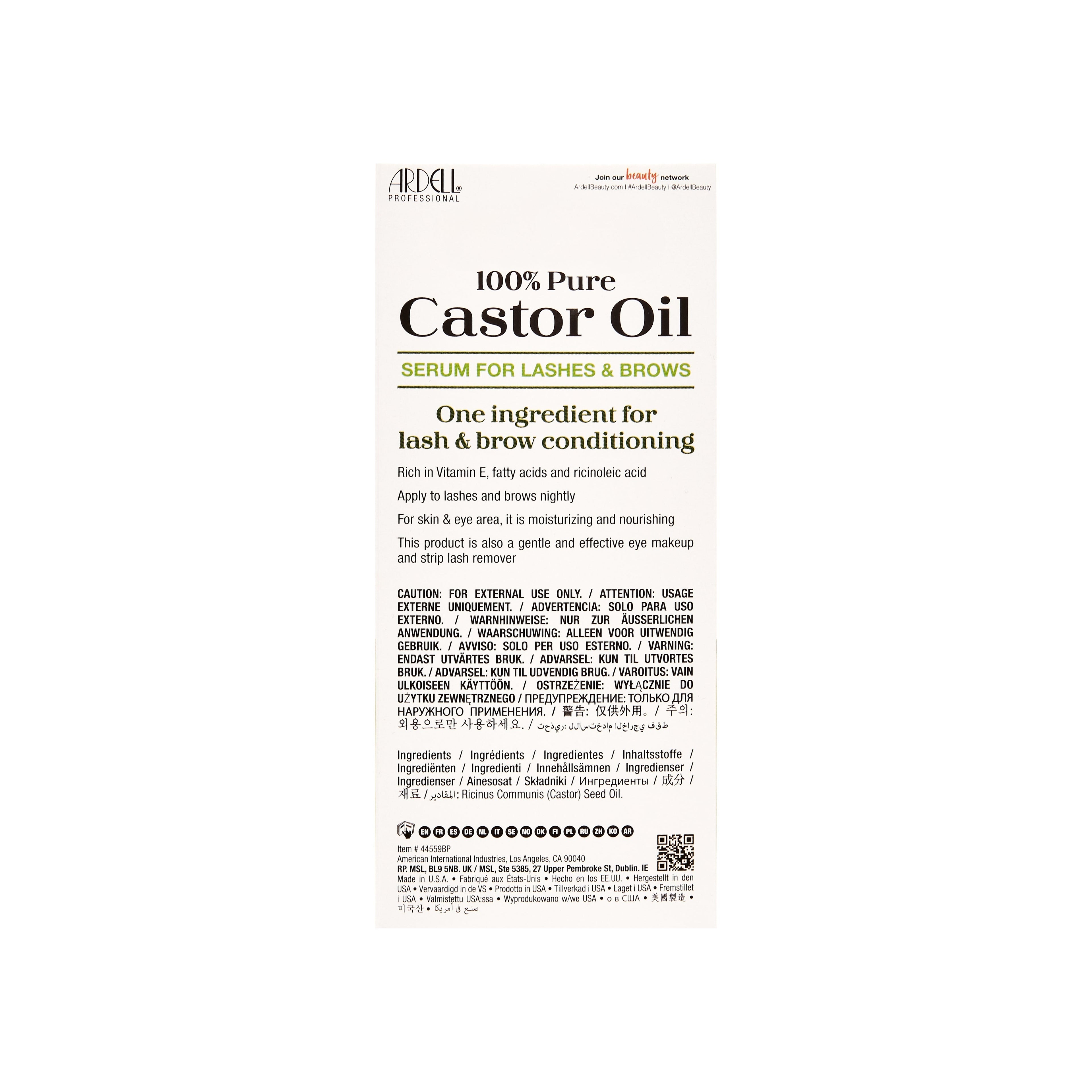 100% Pure Castor Oil Serum – 2 Pc