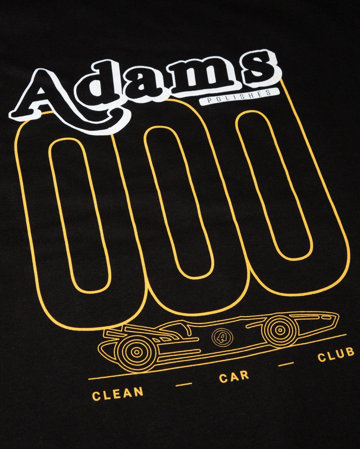 Adam's Black Racing Hoodie