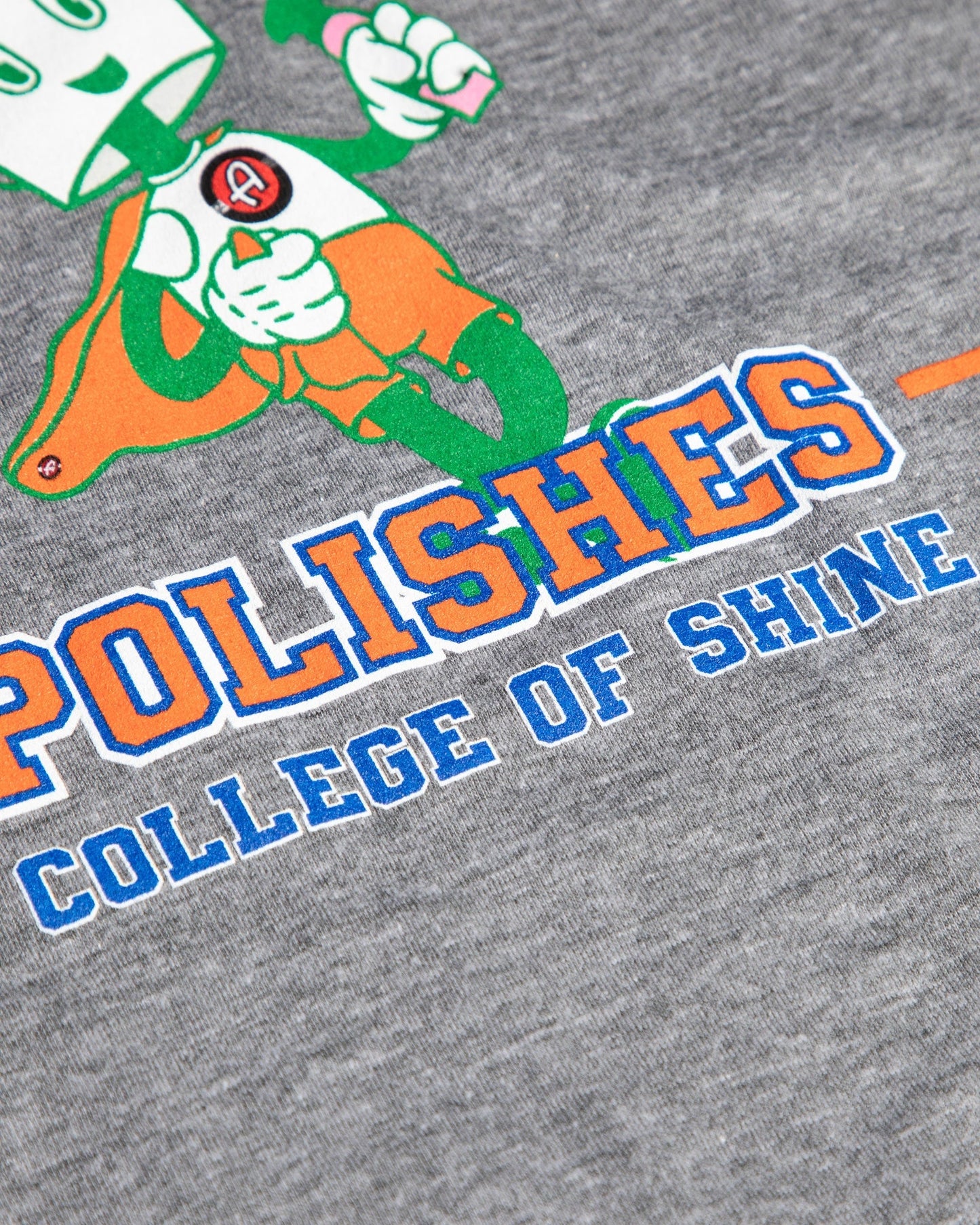Adam's Collegiate Wash Guy Grey Long Sleeve