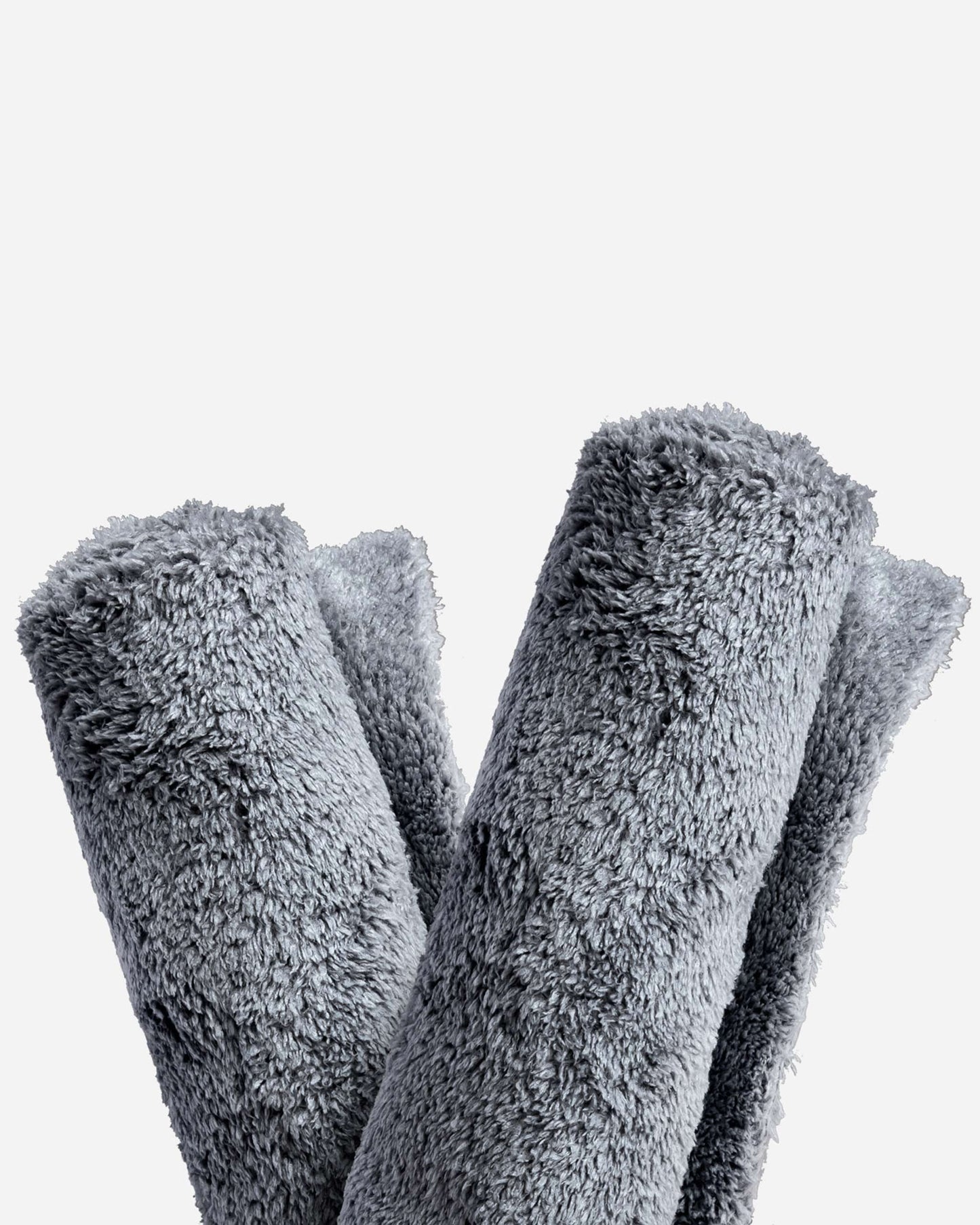 Adam's Borderless Grey Microfiber Towel
