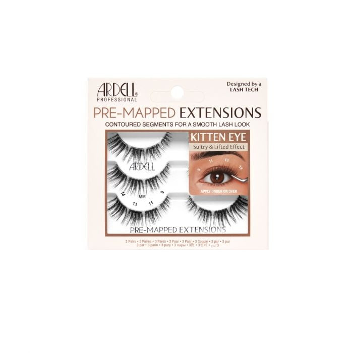 Pre-Mapped Extensions, Kitten Eye, 3-Pairs