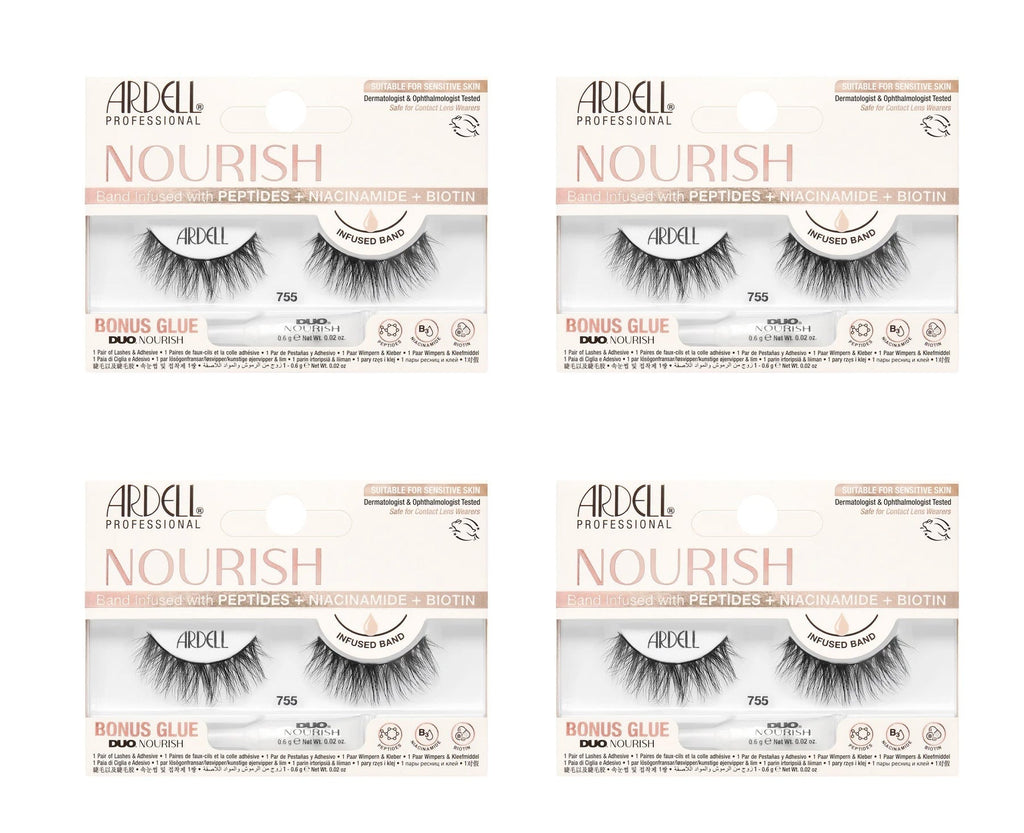 Nourish Lashes 755, 4-Pack