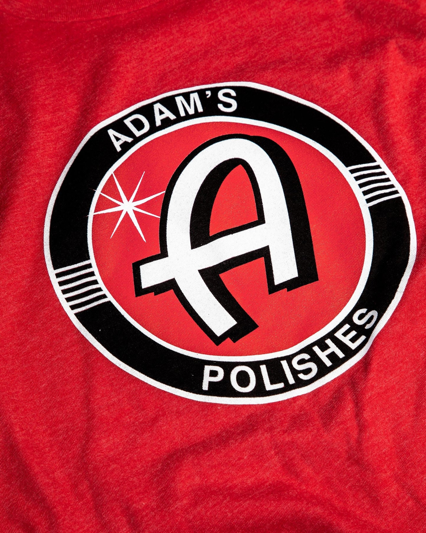 Adam's Red Shirt with Logo