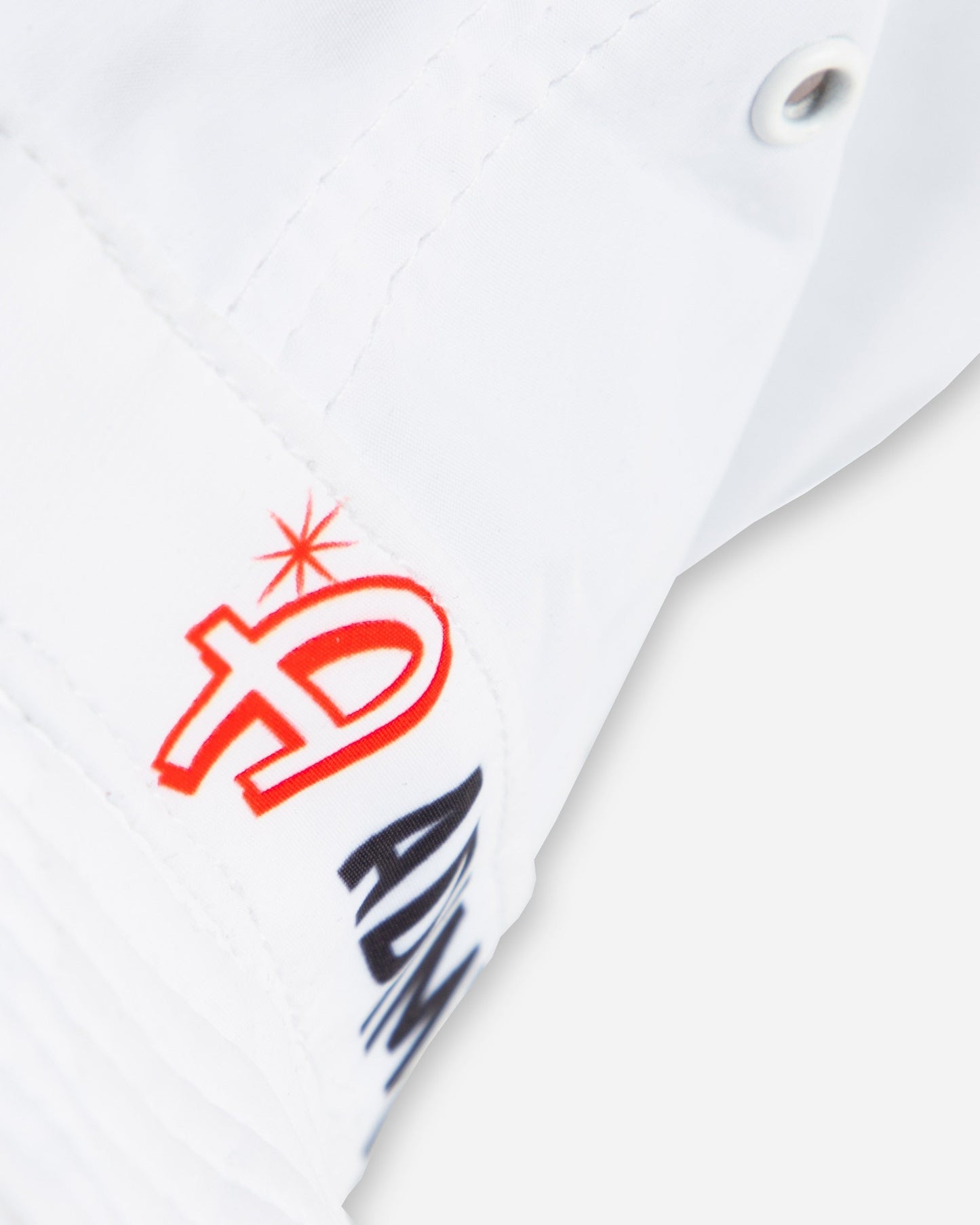 Adam's White Bucket Hat