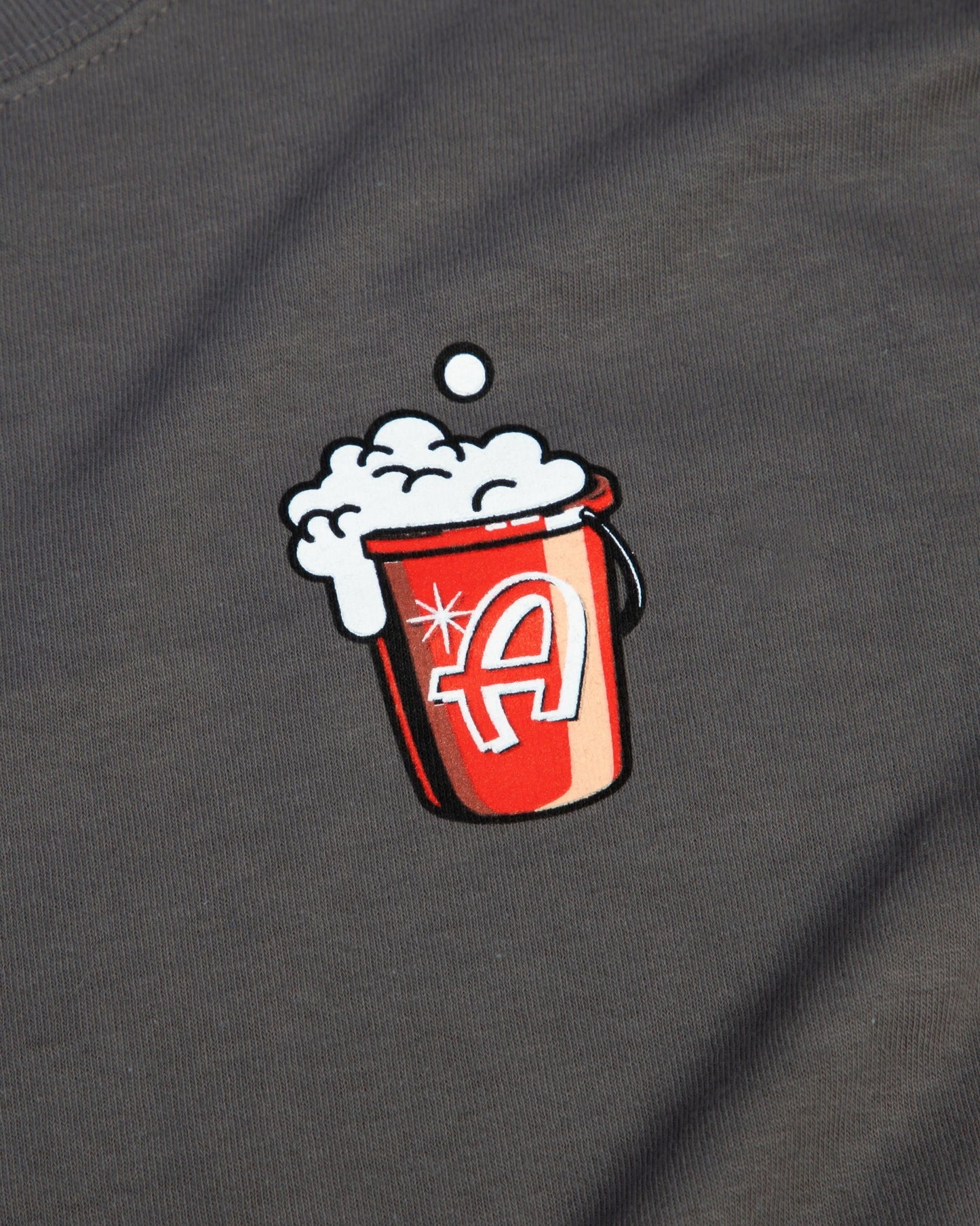Adam's Grey Foamy Bucket T-Shirt
