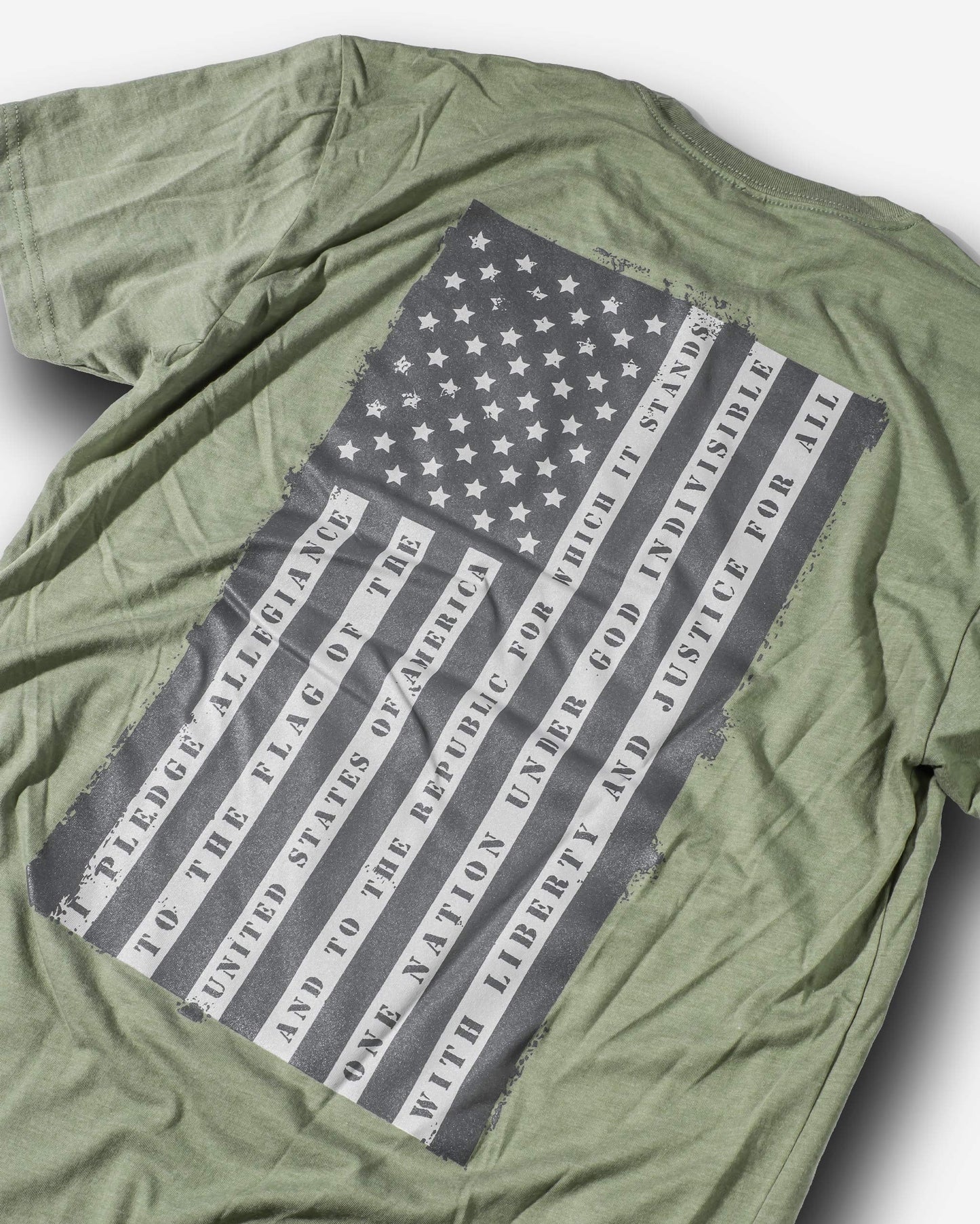 Adam's American Pride Green Shirt