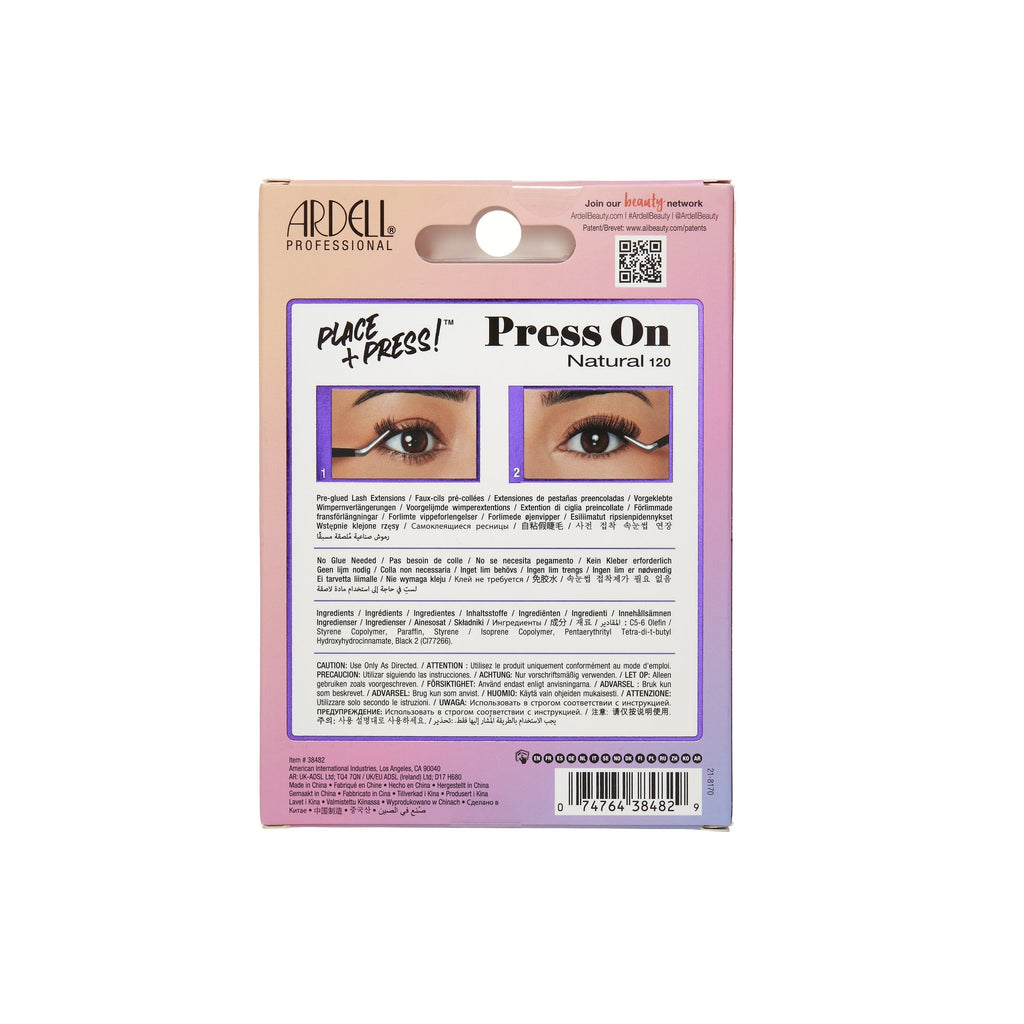 Press On Overlash Natural 120