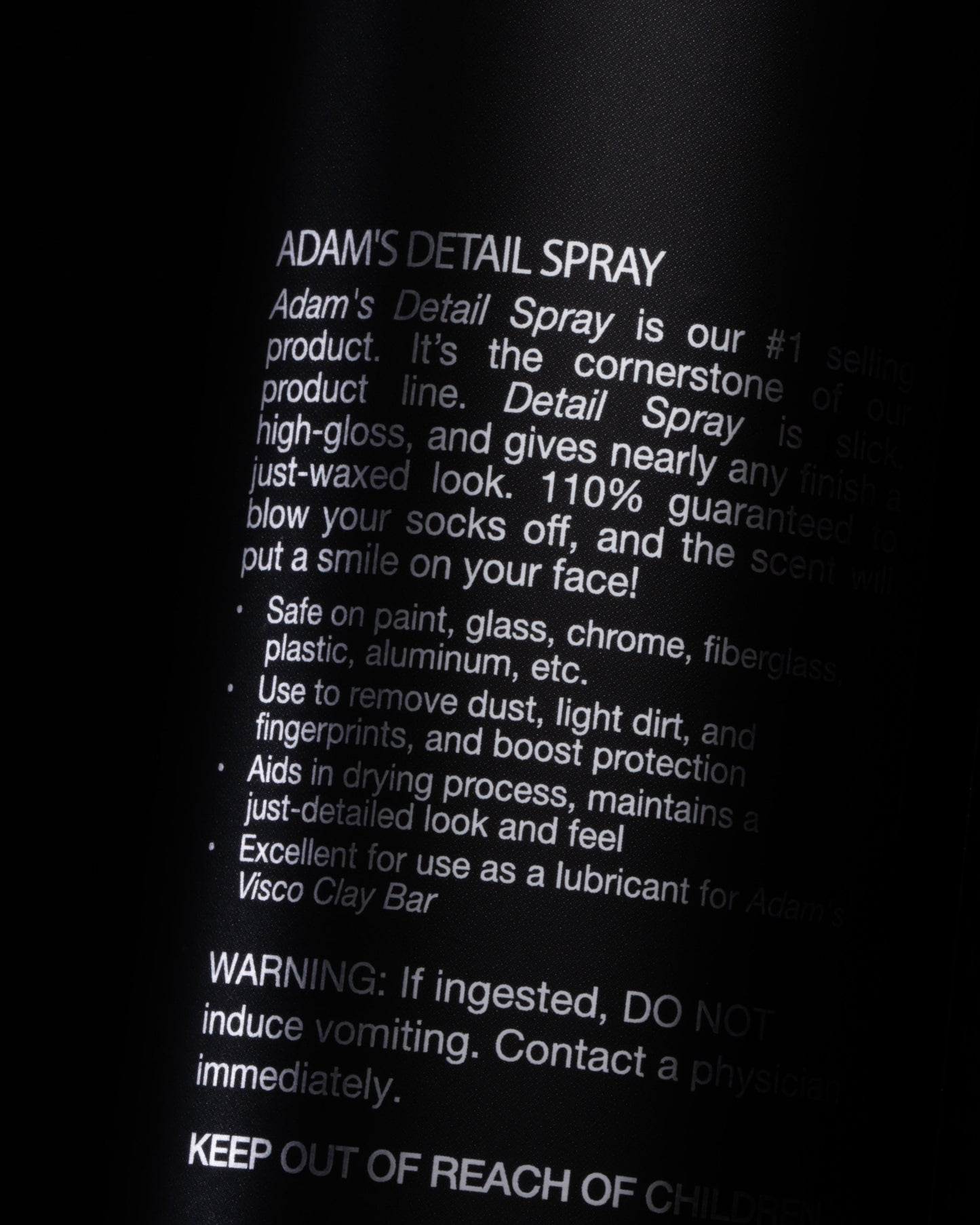 Adam's Midnight Detail Spray