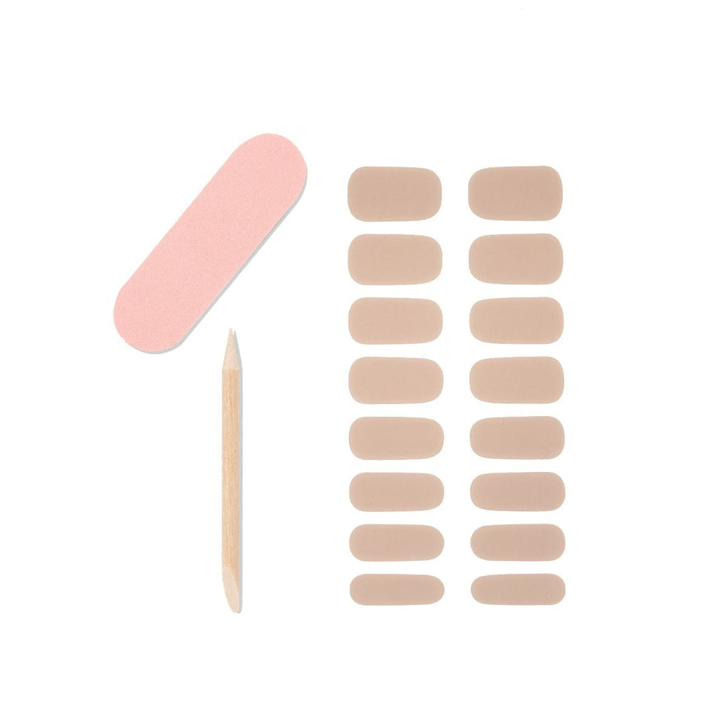 Nail Addict Gel Nail Strips - Cashmere Sands