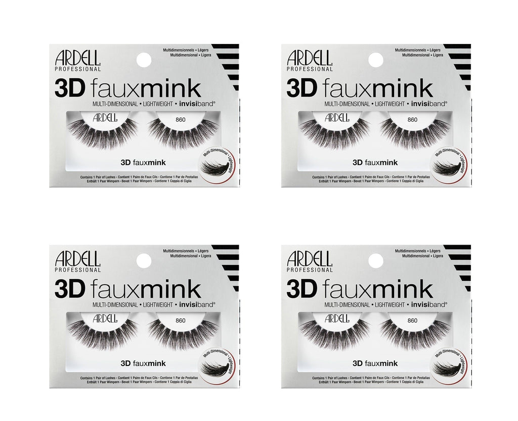 3D Faux Mink 860, 4-Pack