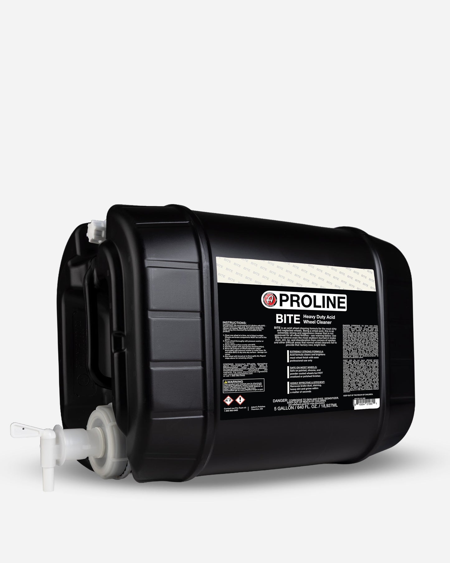 Adam's Proline BITE - Acid Wheel Cleaner and Brightener