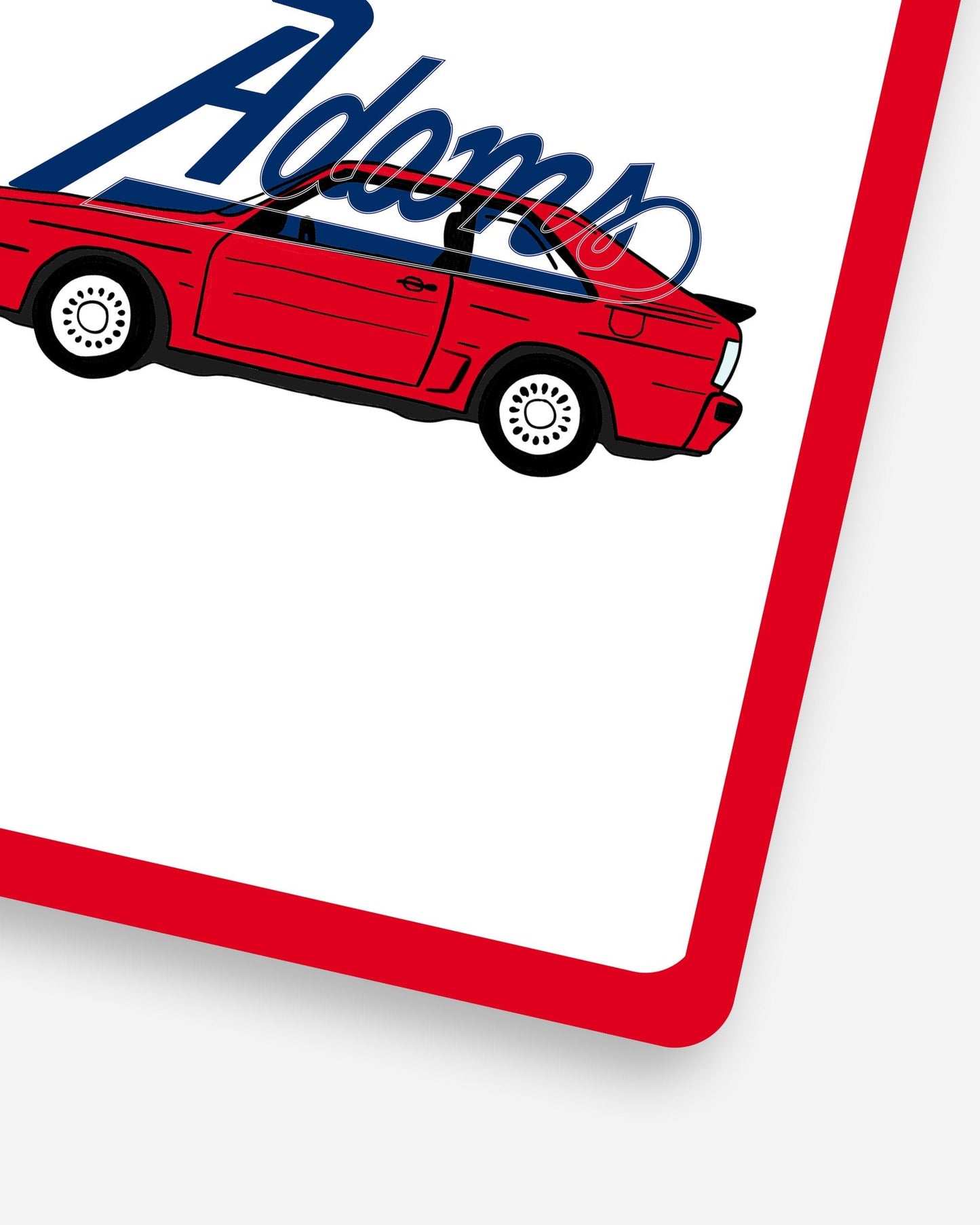 Adam's Old School Car Air Freshener