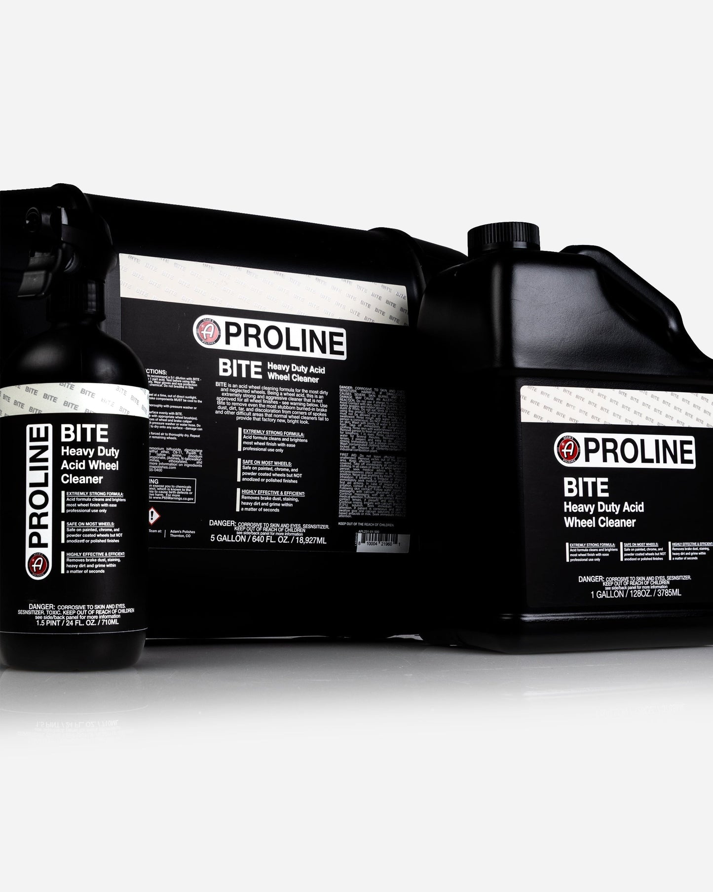 Adam's Proline BITE - Acid Wheel Cleaner and Brightener