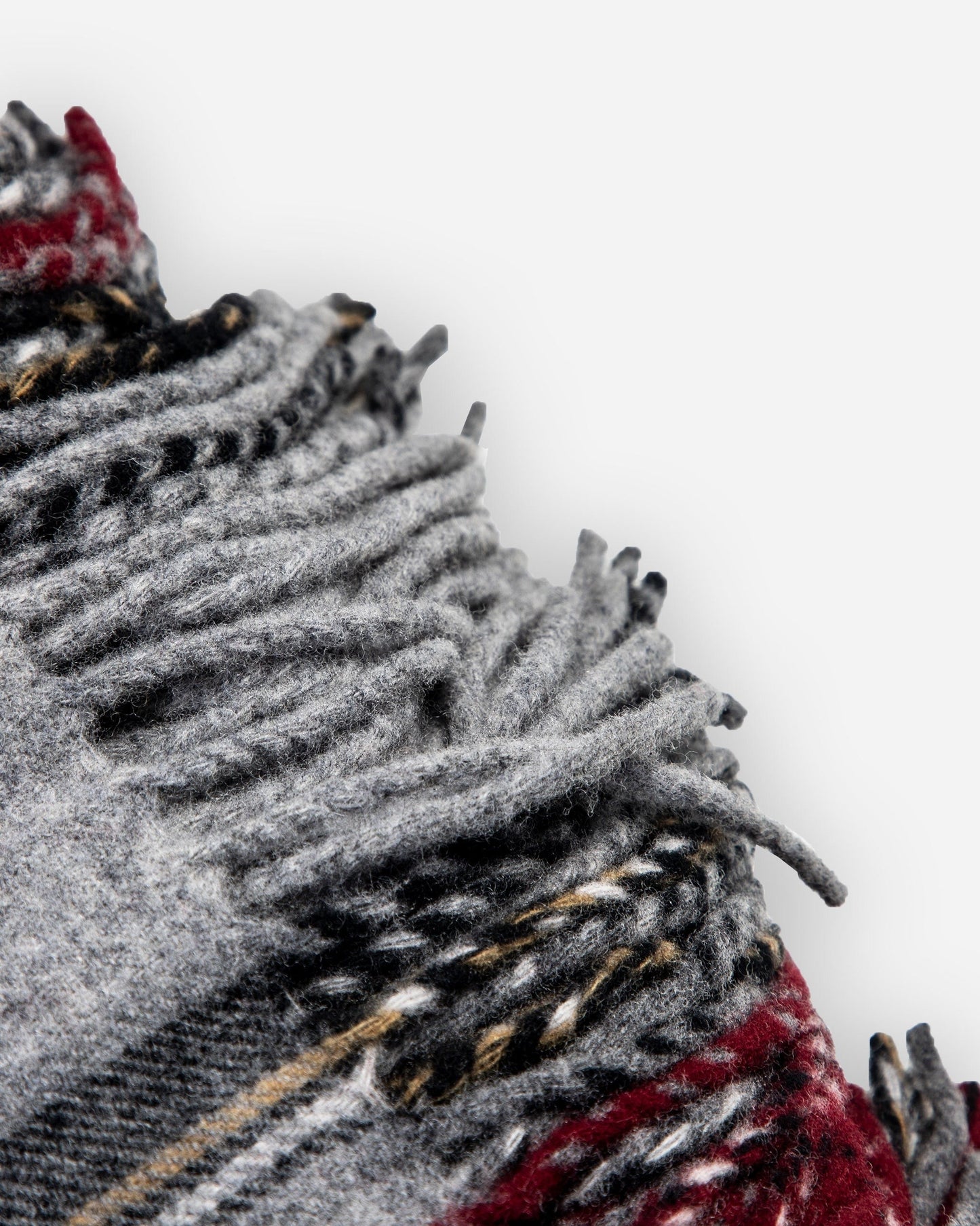 Adam's x Pendleton Plaid Fringed Blanket
