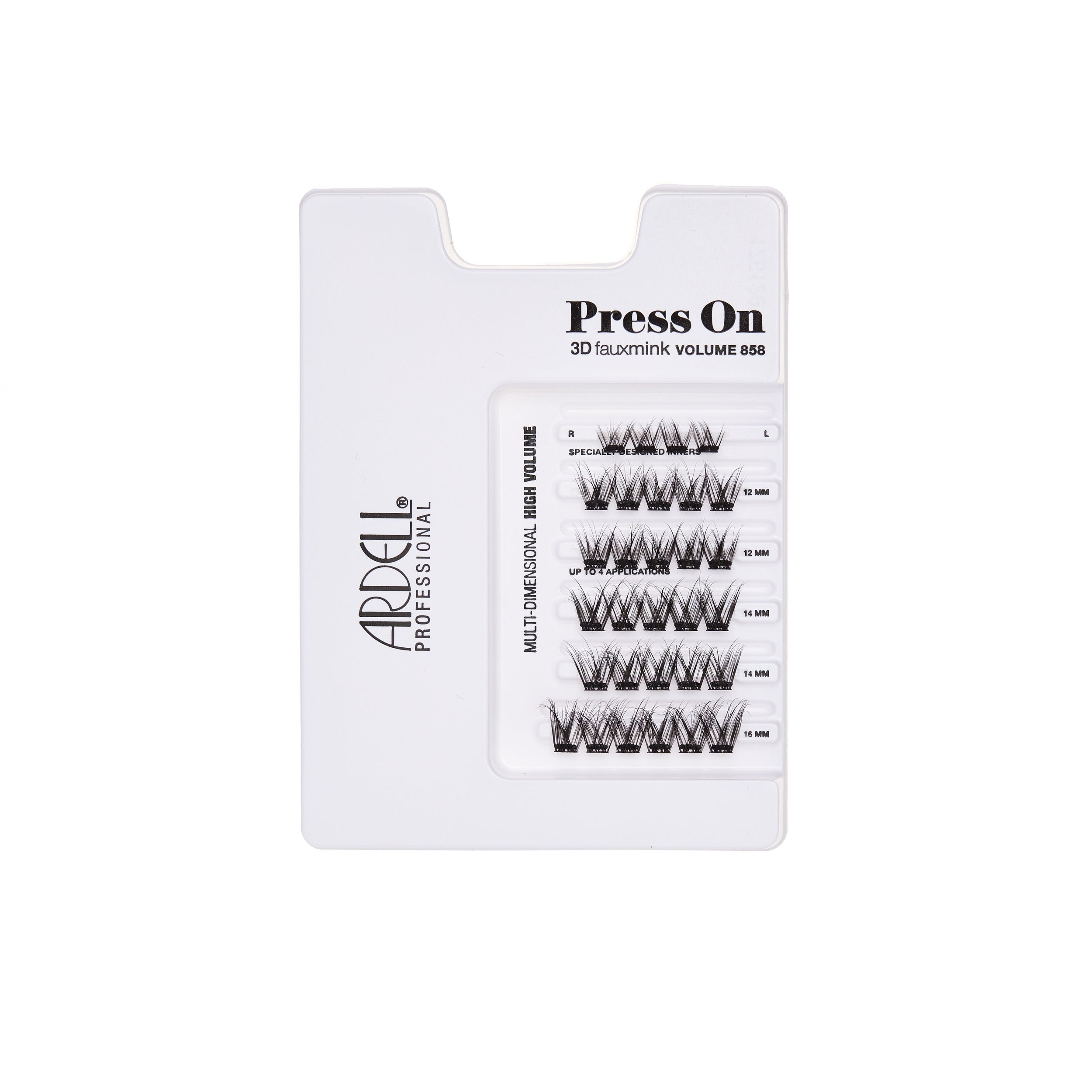 Press On Overlash 3D Fauxmink Volume 858