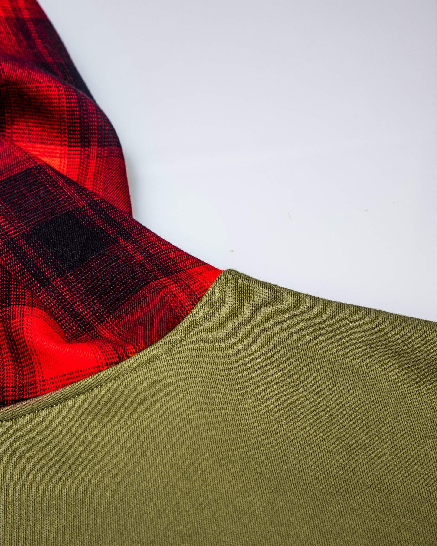 Adam's Two Tone Plaid Hoodie