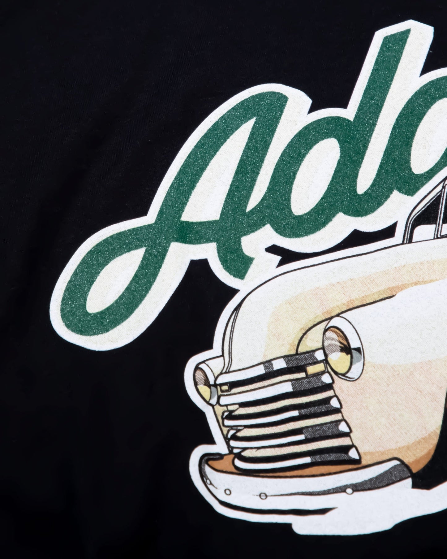 Adam's Santa Truck Black T-Shirt
