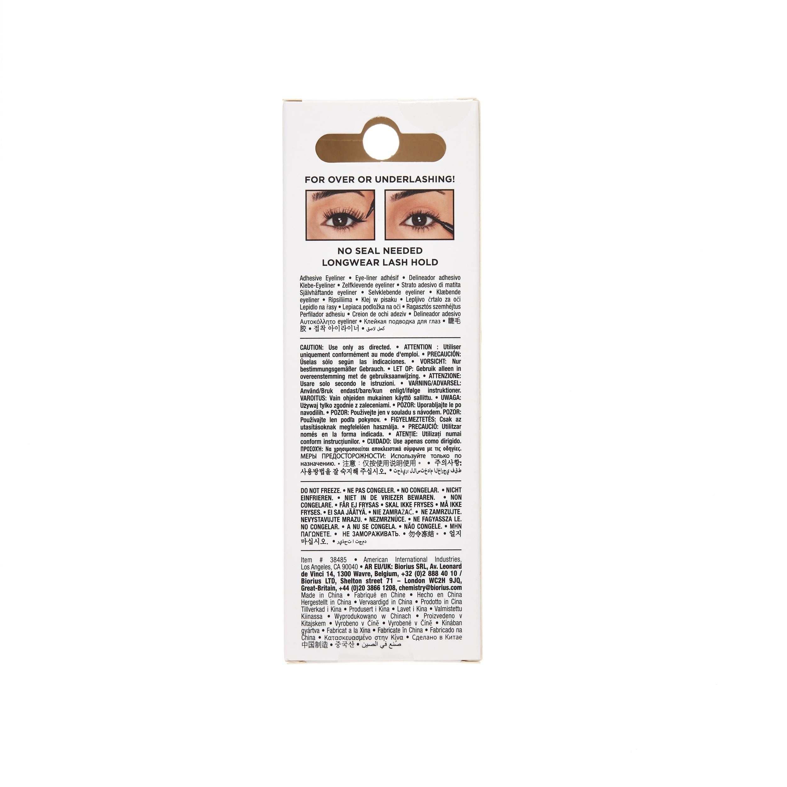 DUO Over & Under Glue Liner, Black