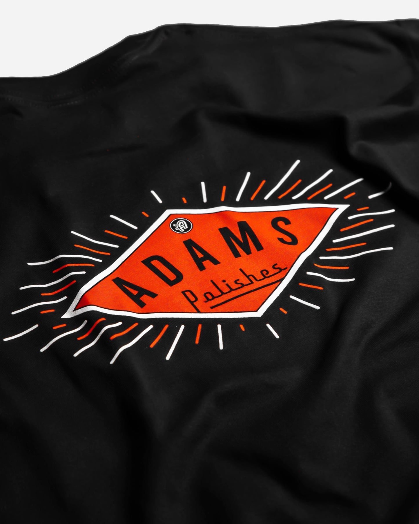 Adam's Black Long Sleeve Firework T-Shirt