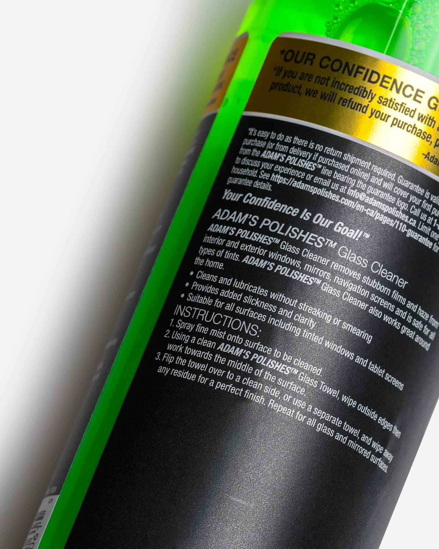 Adam's Glass Cleaner - Canada