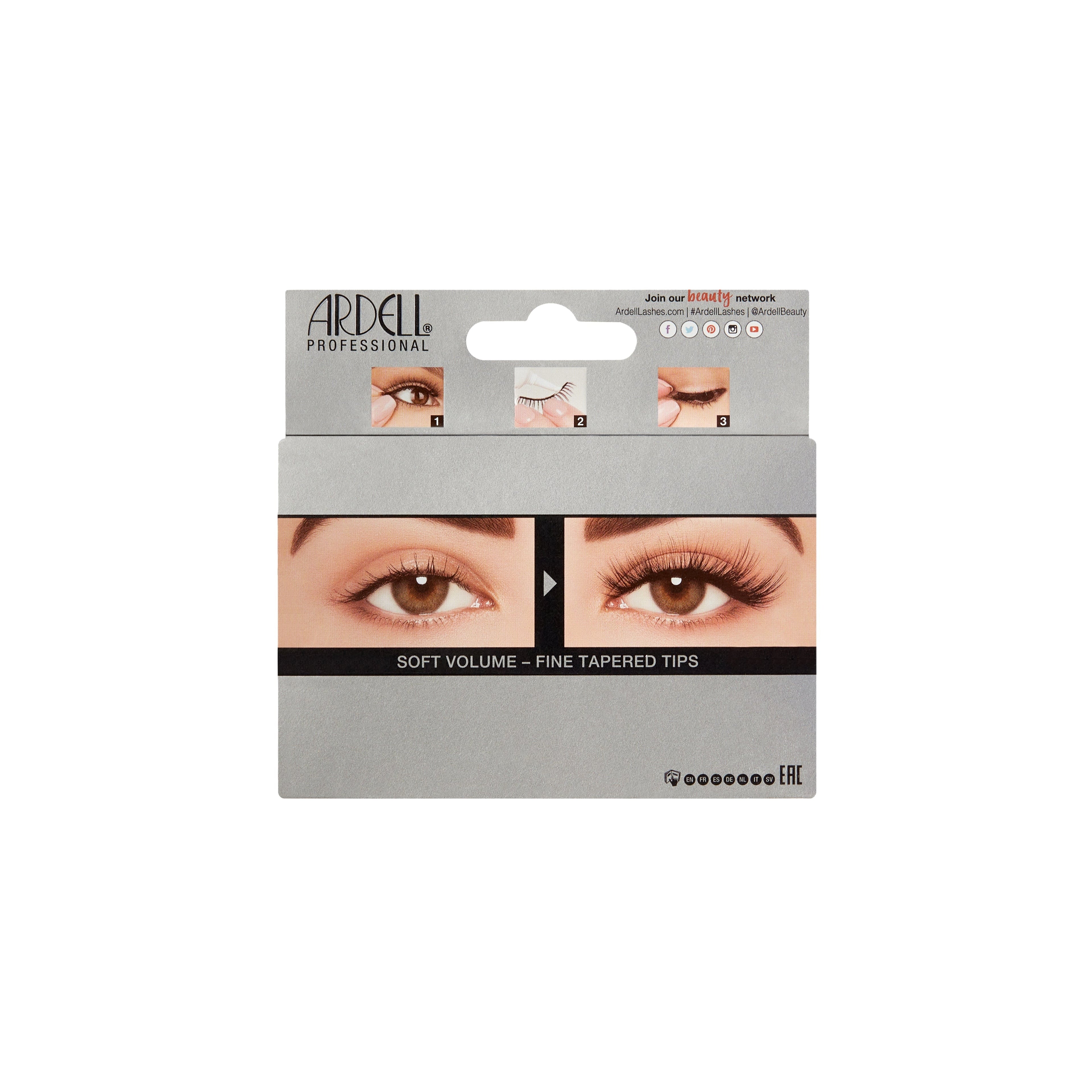 3D Faux Mink 853, 2-Pairs