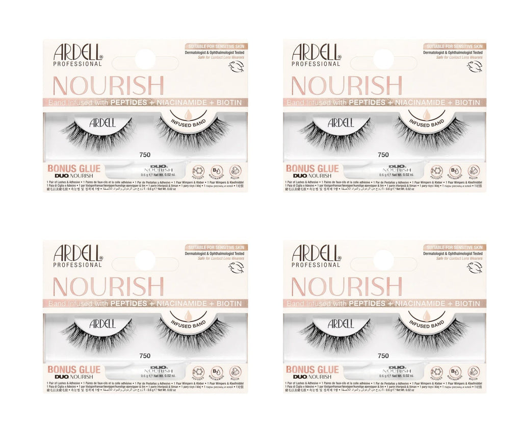 Nourish Lashes 750, 4-Pack