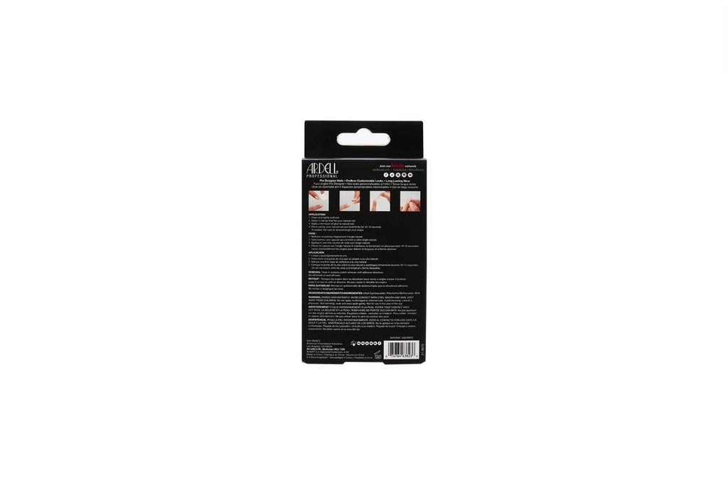 Nail Addict Premium Artificial Nail Set, Natural Long