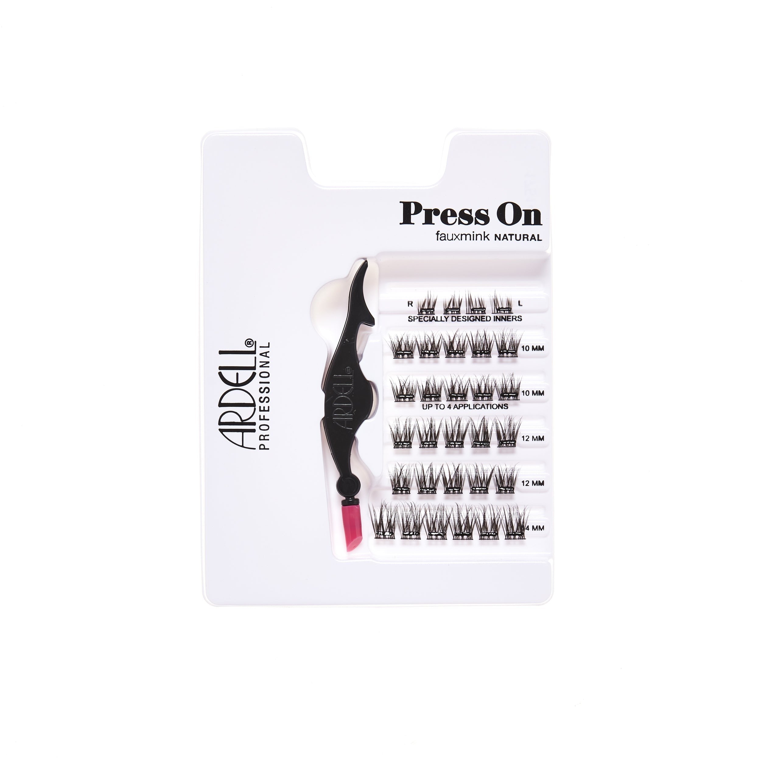 Press On Fauxmink Natural 30 ct + Applicator
