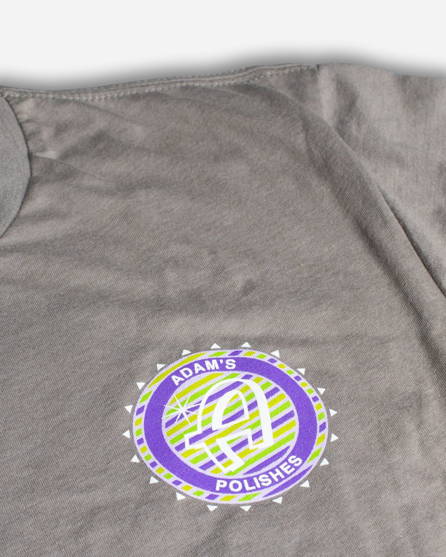 Adam's Grey Polisher Logo Shirt