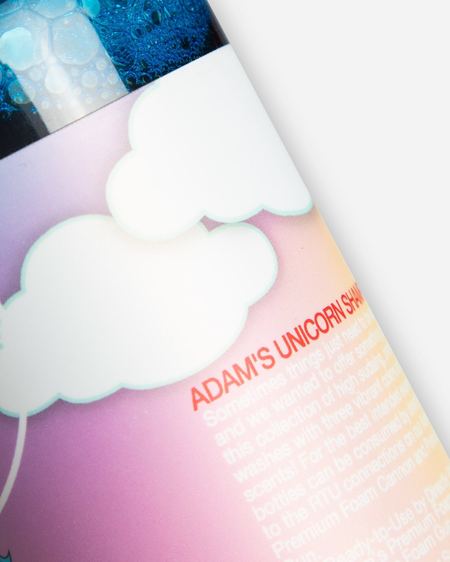 Adam's Blue Unicorn Shampoo
