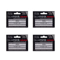Faux Mink Individuals, Long, 60-Count, 4-Pack
