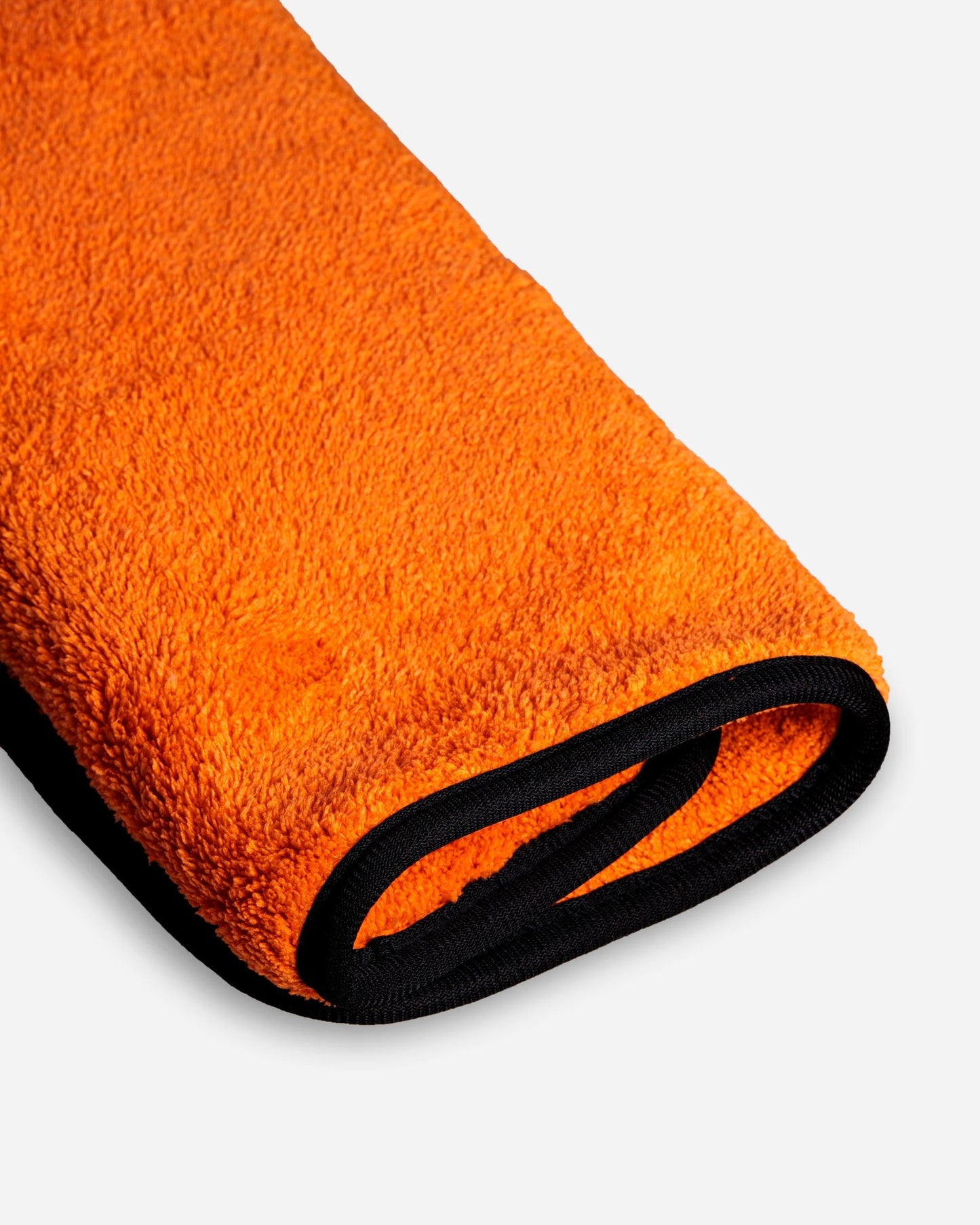 Adam's Plush Orange Microfiber Towel