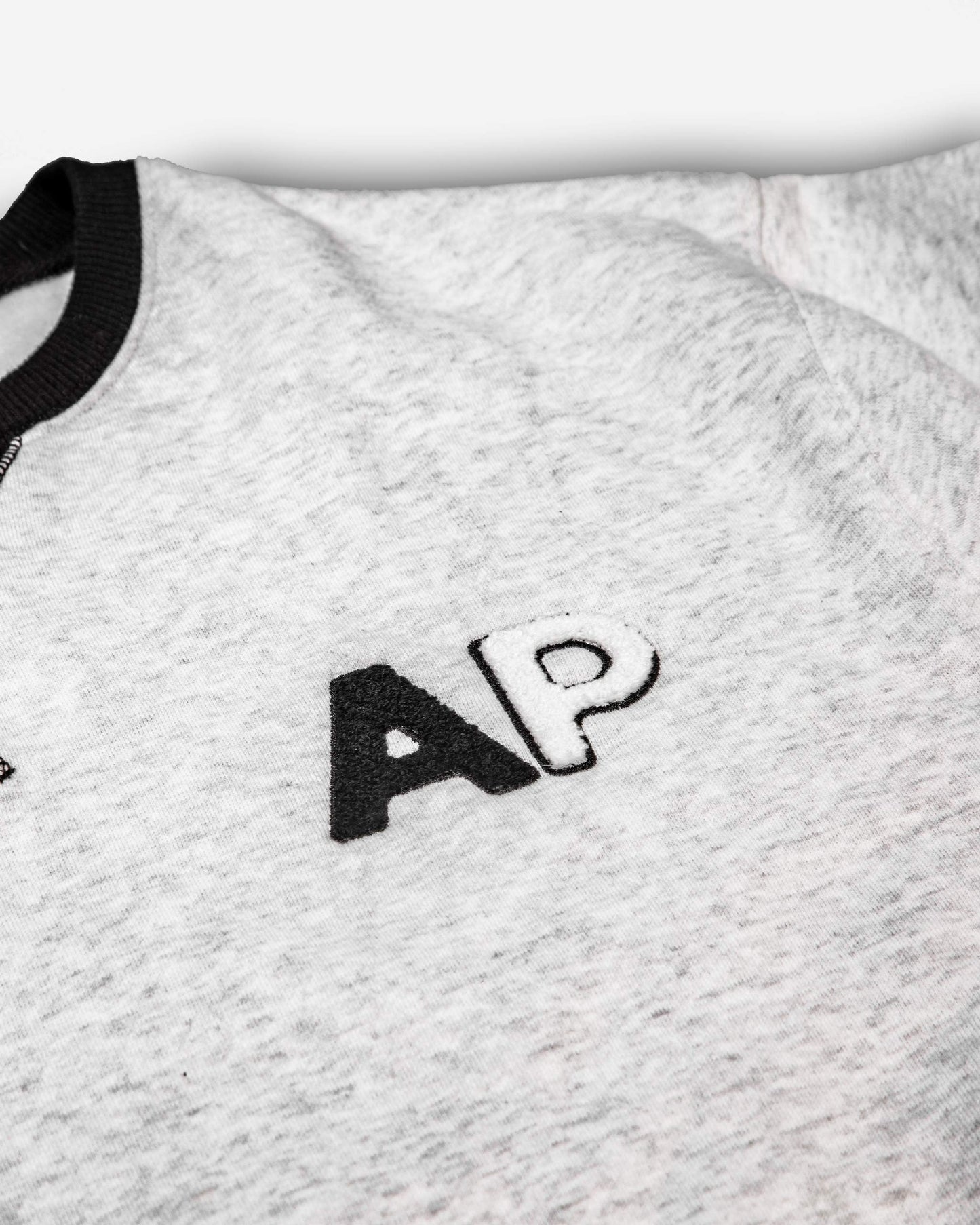 Adam's Heather Grey Crewneck