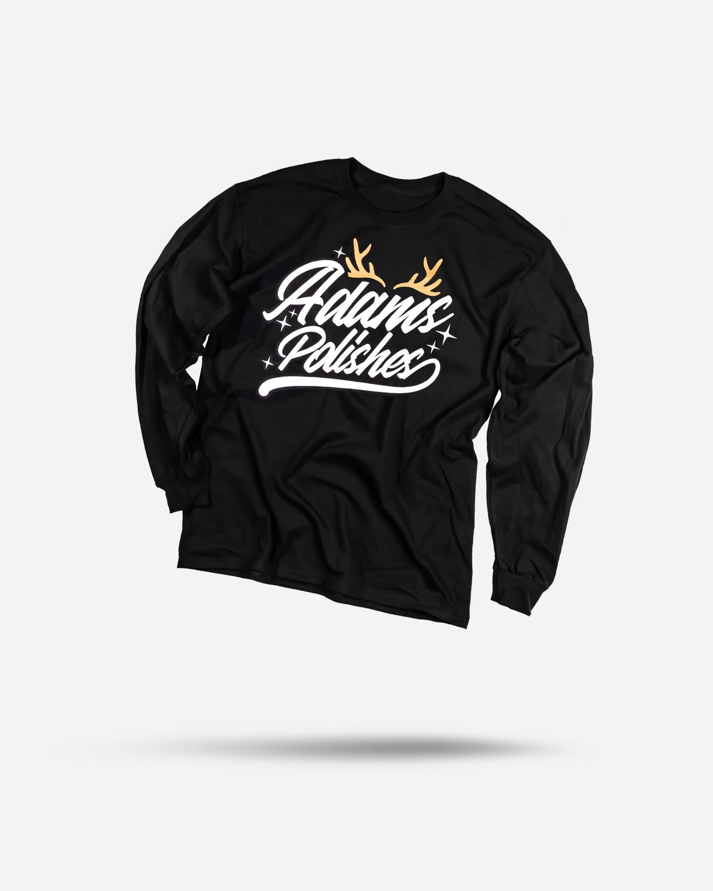 Adam's Holiday Antlers Long Sleeve T-Shirt